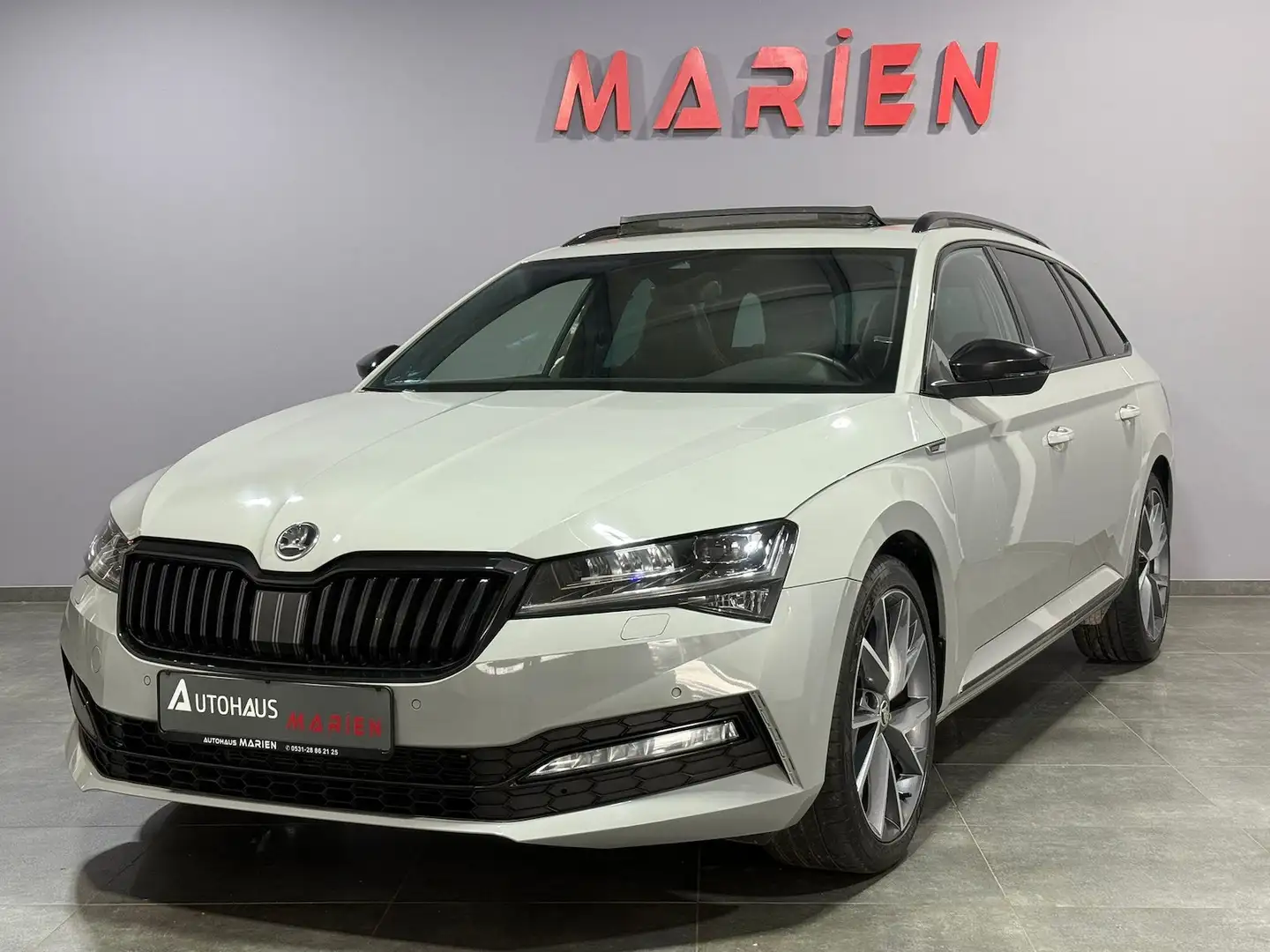 Skoda Superb 2.0 TDI DSG*Sportline*MATRIX*PANO*VIRTUAL Gris - 1