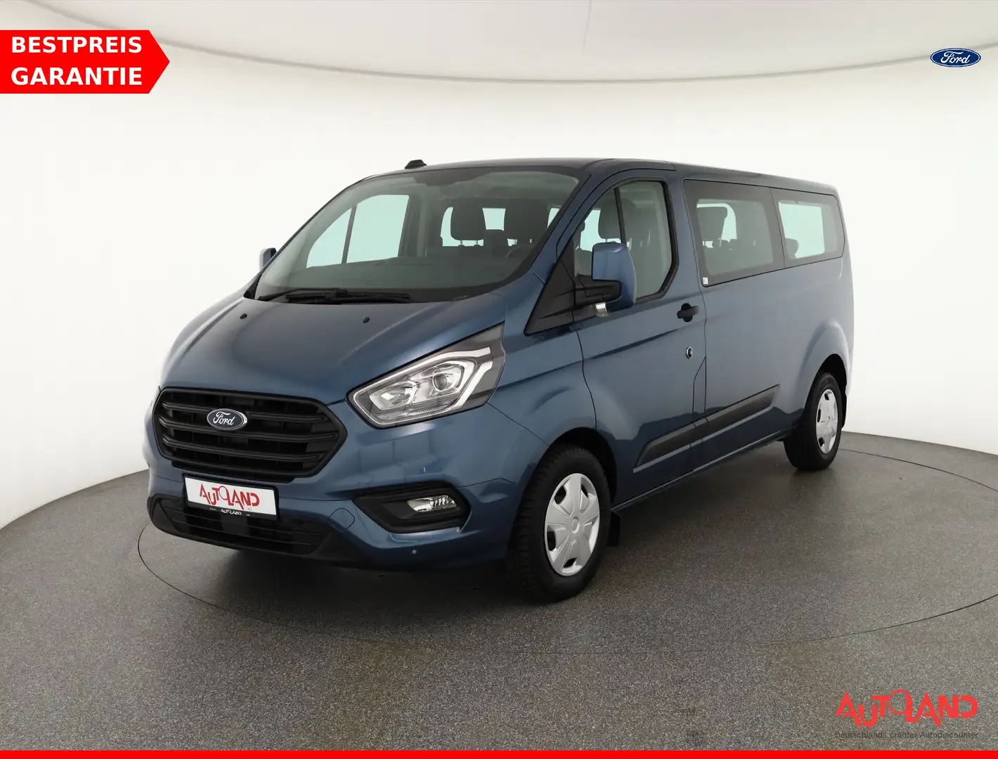 Ford Transit Custom L1 8-Sitzer Navi Sitzheizung PDC Blau - 1