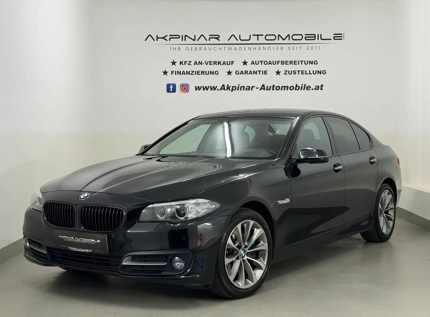 BMW 525 d Aut. (F10) NAVI - XENON - SHZ Schwarz - 1