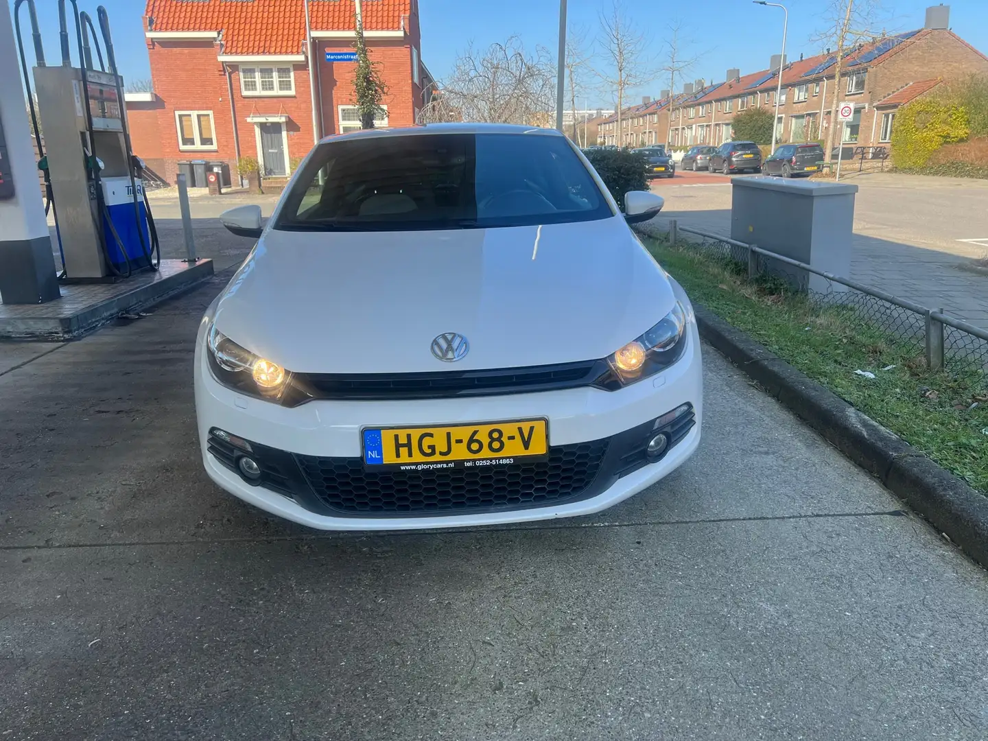 Volkswagen Scirocco 1.4 TSI Edition LIFE PAKKET- NAVI-PDC-BLUETOOTH-XE Wit - 2