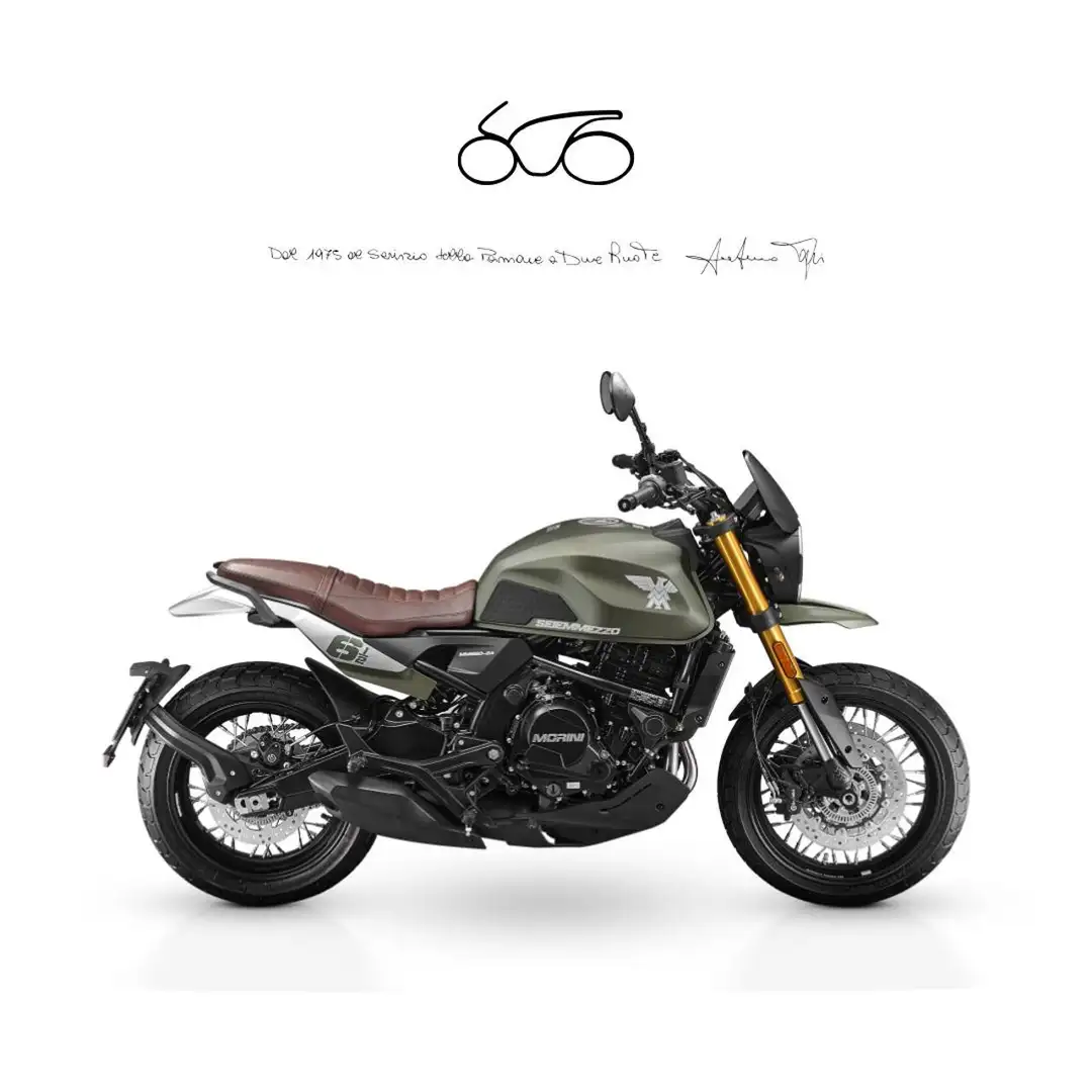 Moto Morini Seiemmezzo SCR Verde - 1