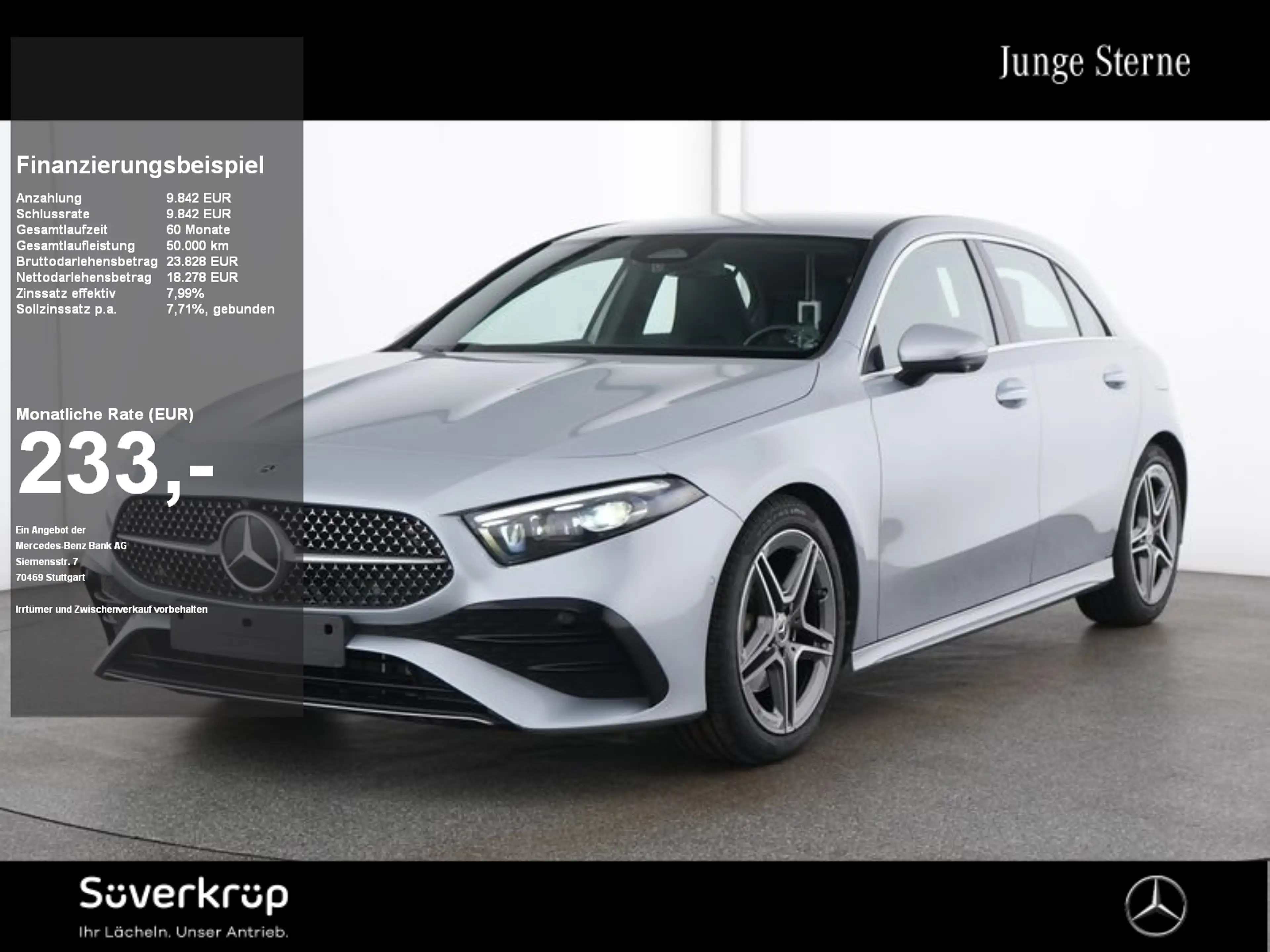 Mercedes-Benz A 200 , AMG MULTI 360 DISTR KAMERA SPUR PDC SHZ