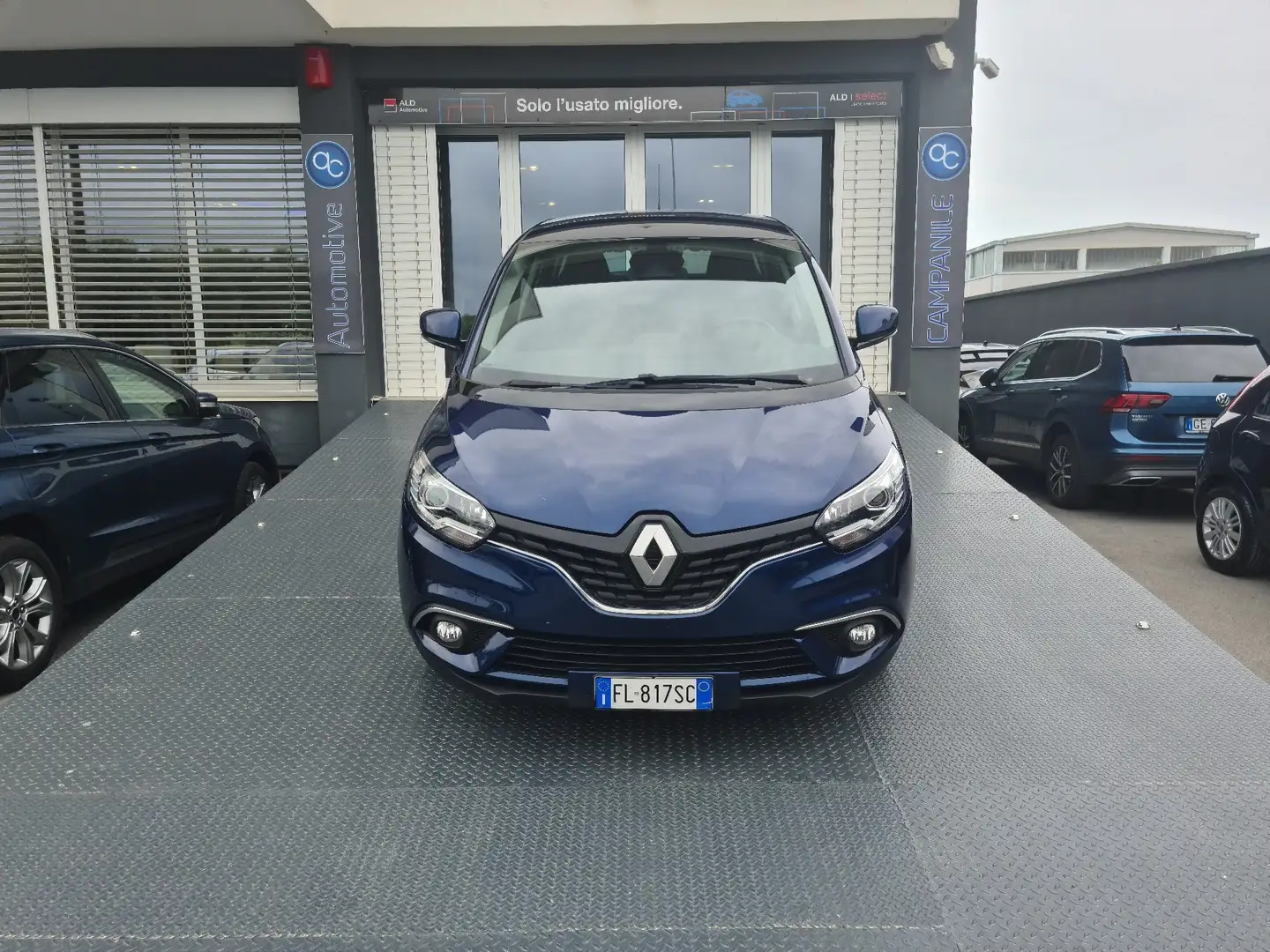 Renault Scenic Scenic 1.5 dci energy Zen 110cv Blauw - 1