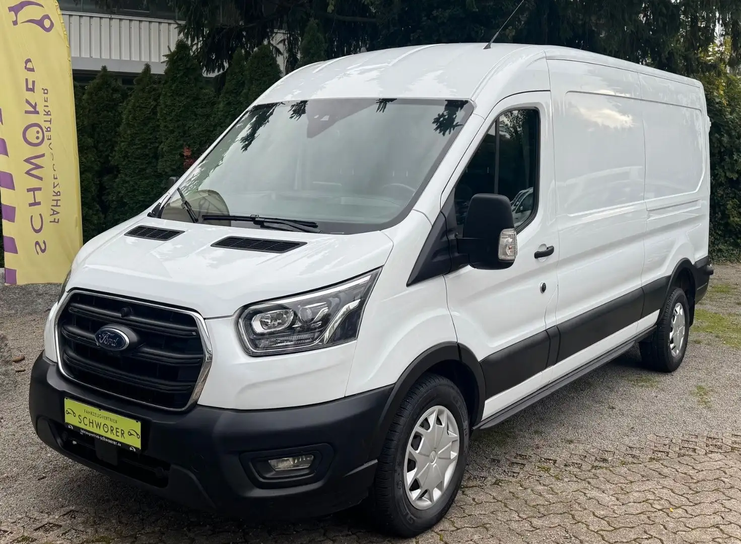Ford Transit Kasten 350 L3*Trend*Automatik*ACC* Blanc - 1