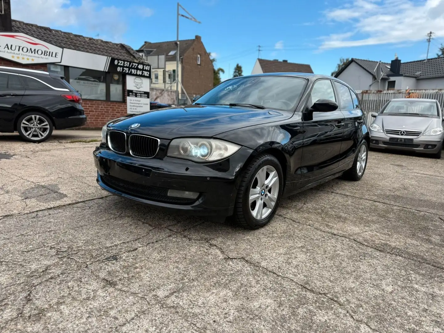 BMW 118 Baureihe 1 Lim. 118d*TÜV/01-2027* Schwarz - 1