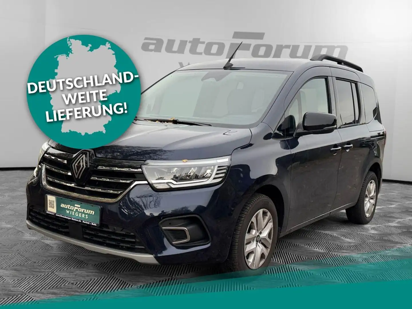 Renault Kangoo III 1.3 TCe130 Techno Aut.+Navi+Kamera Blau - 1