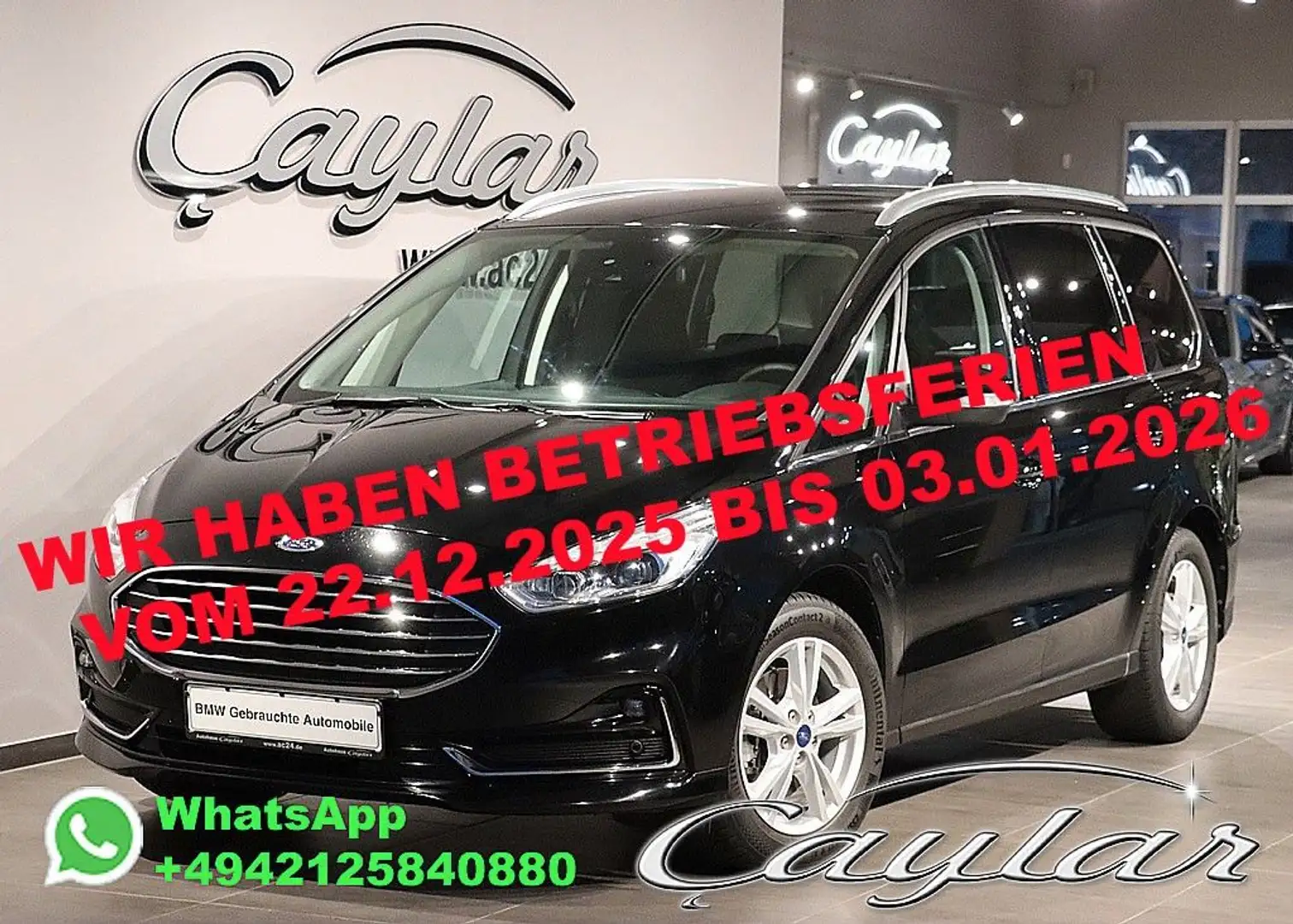 Ford Galaxy GALAXY TITANIUM 7.SITZE KAMERA AHK LENKRADHEIZ Schwarz - 1