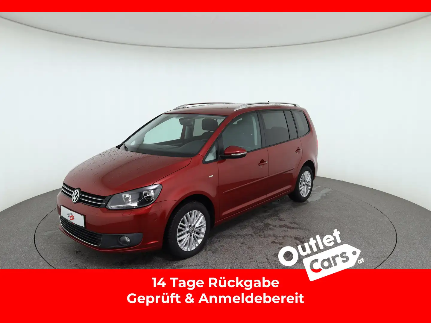 Volkswagen Touran Trendline BMT TDI Rood - 1