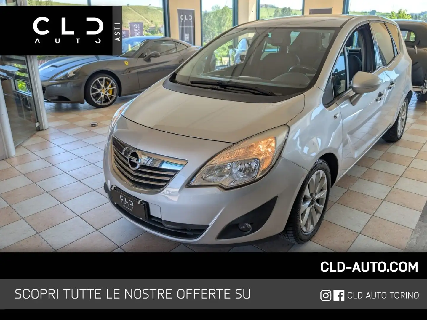 Opel Meriva Meriva 1.3 cdti ecoflex Cosmo 95cv Grigio - 1