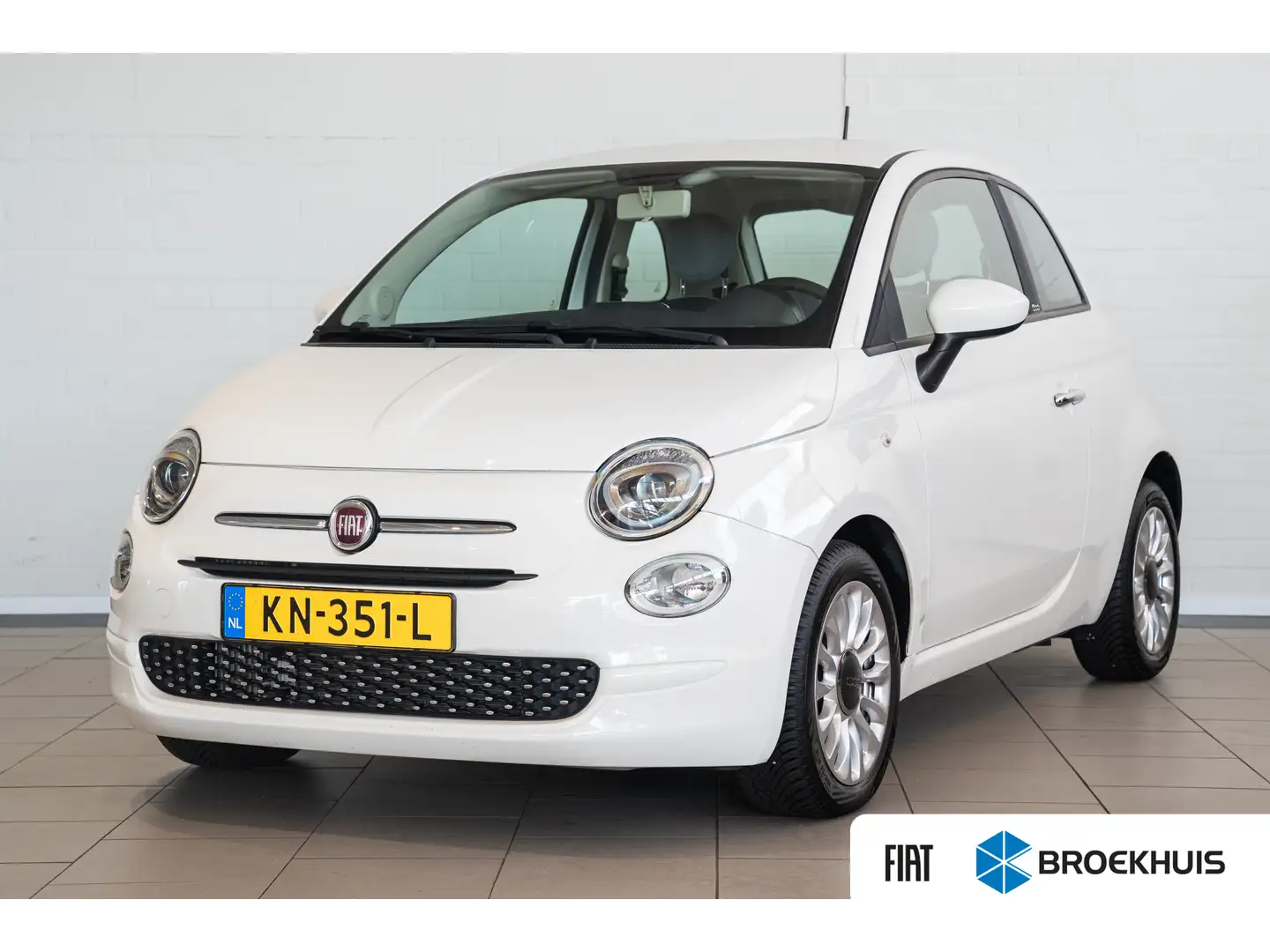 Fiat 500 0.9 TwinAir Turbo Popstar | Lichtmetalen velgen | Blanc - 1