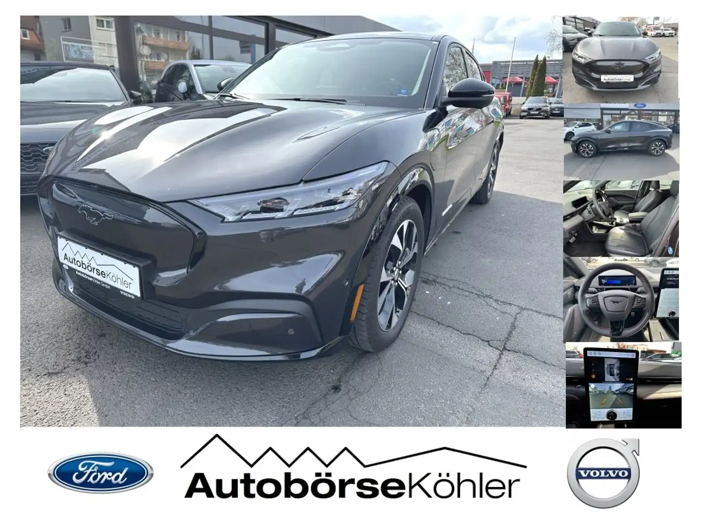 Ford Mustang Mach-E Premium AWD *B&O, 360°, Matrix-LED, AHK* Schwarz - 1