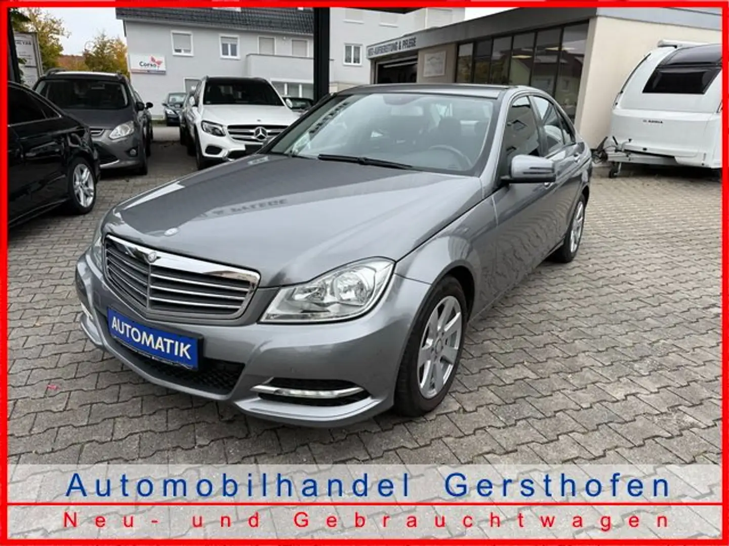 Mercedes-Benz C 200 C-Klasse (BlueEFFICIENCY) 7G-TRONIC Silber - 1