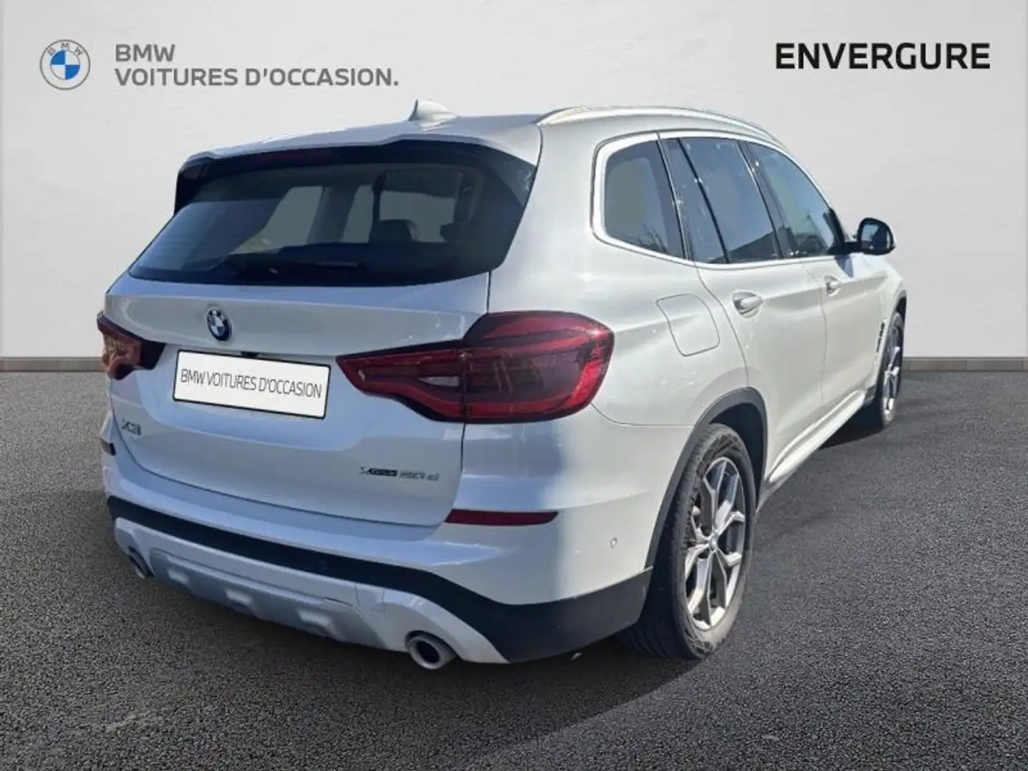 BMW X3 xDrive20dA 190ch Luxury Euro6c Blanc - 2