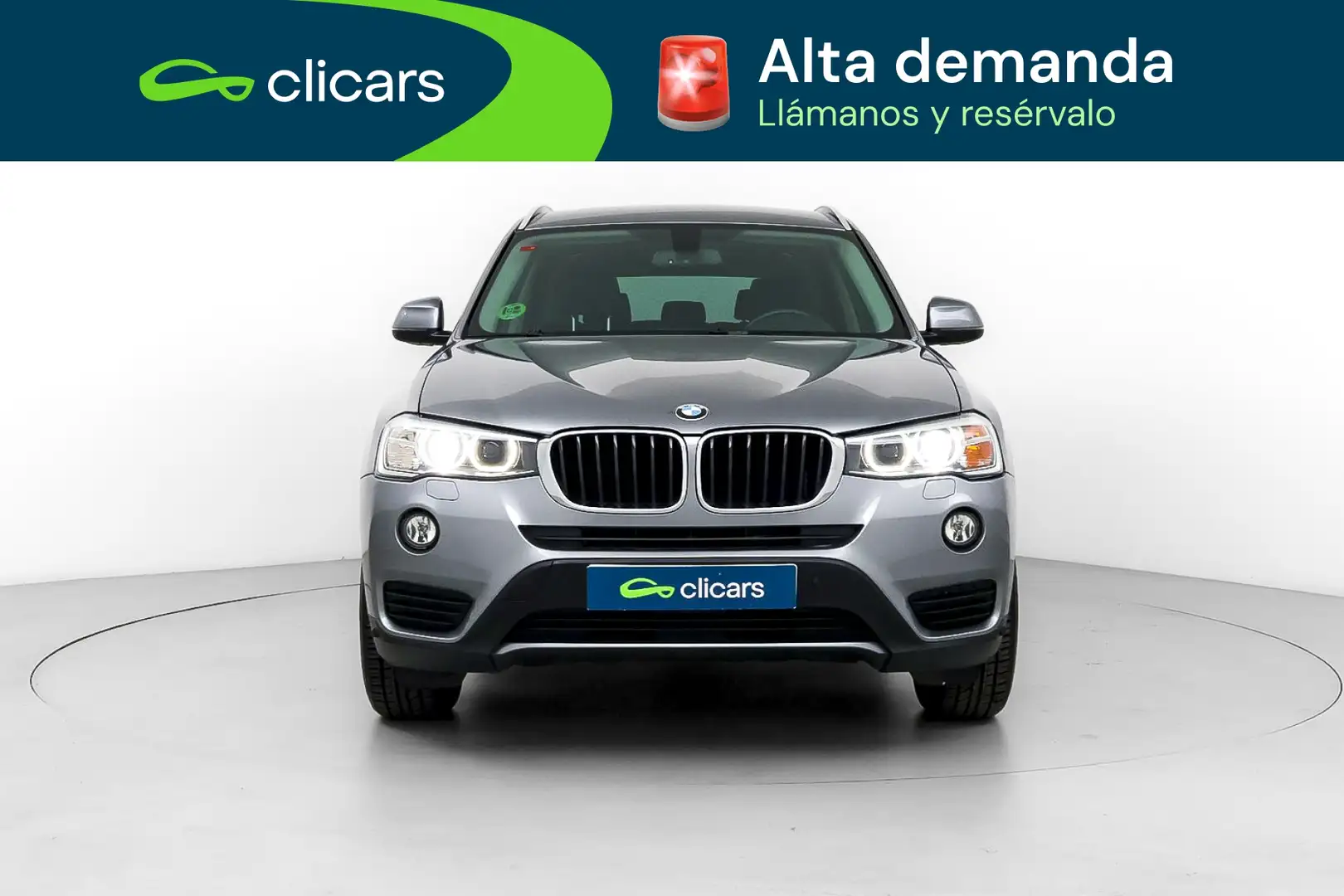BMW X3 xDrive 20dA Gris - 2