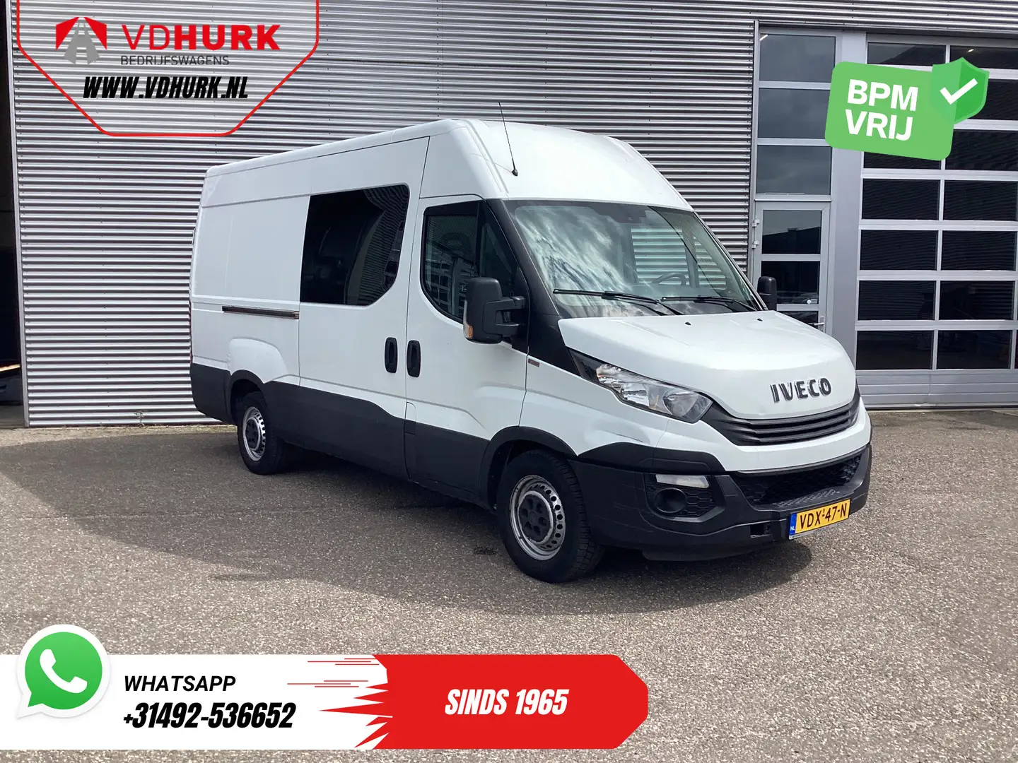 Iveco Daily 35S16V 2.3 ZF Aut. 352 L3H2 EXPORT ONLY 270Gr. Deu Bianco - 1