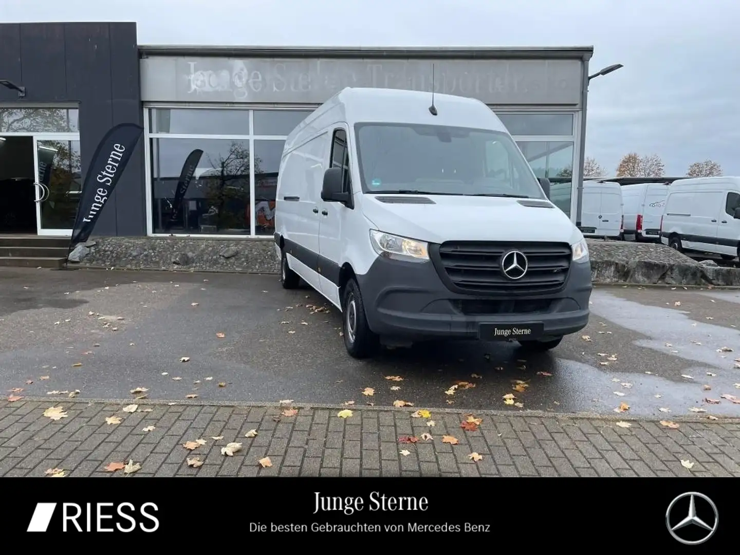 Mercedes-Benz Sprinter 319 CDI KA/MAXI/L3H2/AUTOMATIK/AHK3,5t/NAVI/MBUX/K Blanc - 1