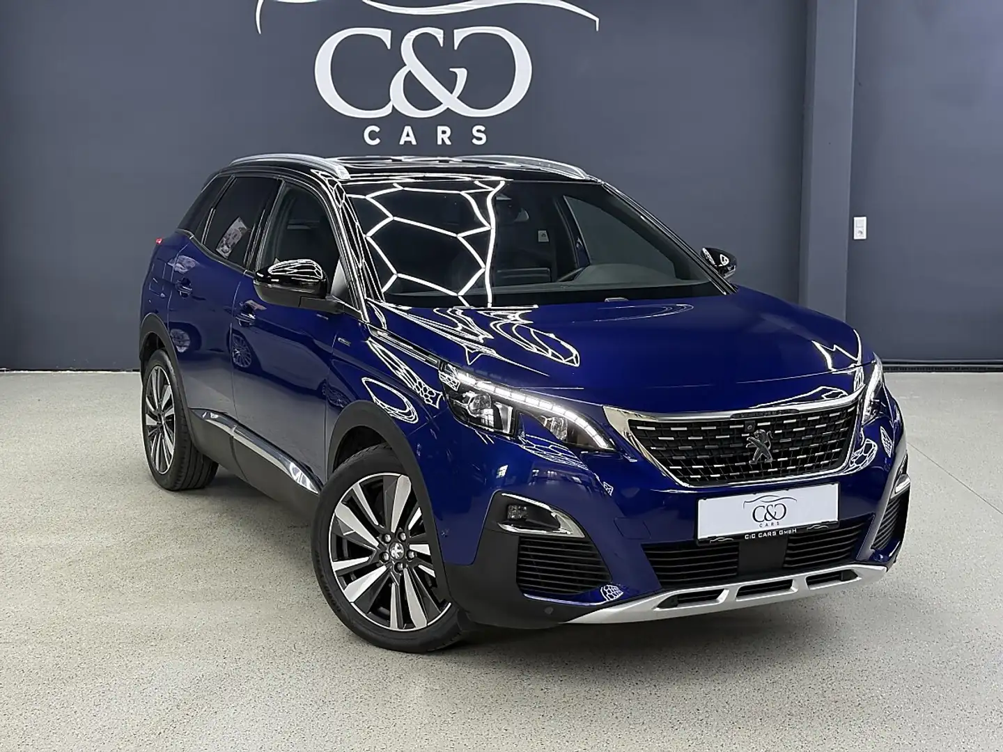 Peugeot 3008 1.2 PureTech 130 GT Line ECO *VERKAUFT* Blau - 2