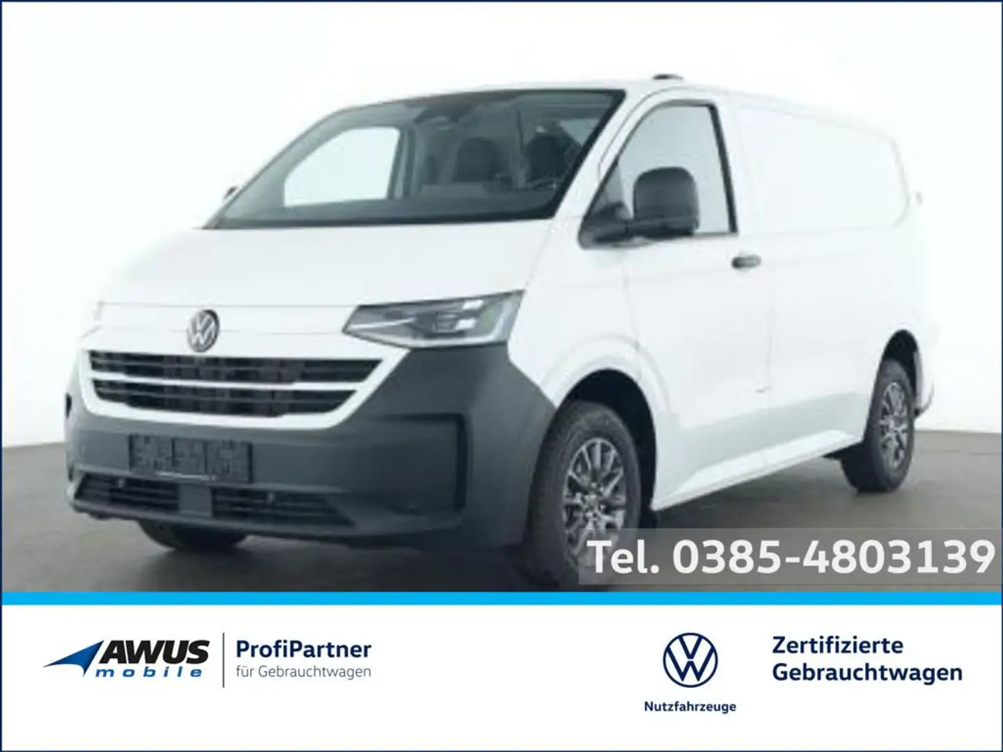 Volkswagen T7 Transporter Kasten 2.0TDI 125kW KR L1H1 Autom Blanco - 1