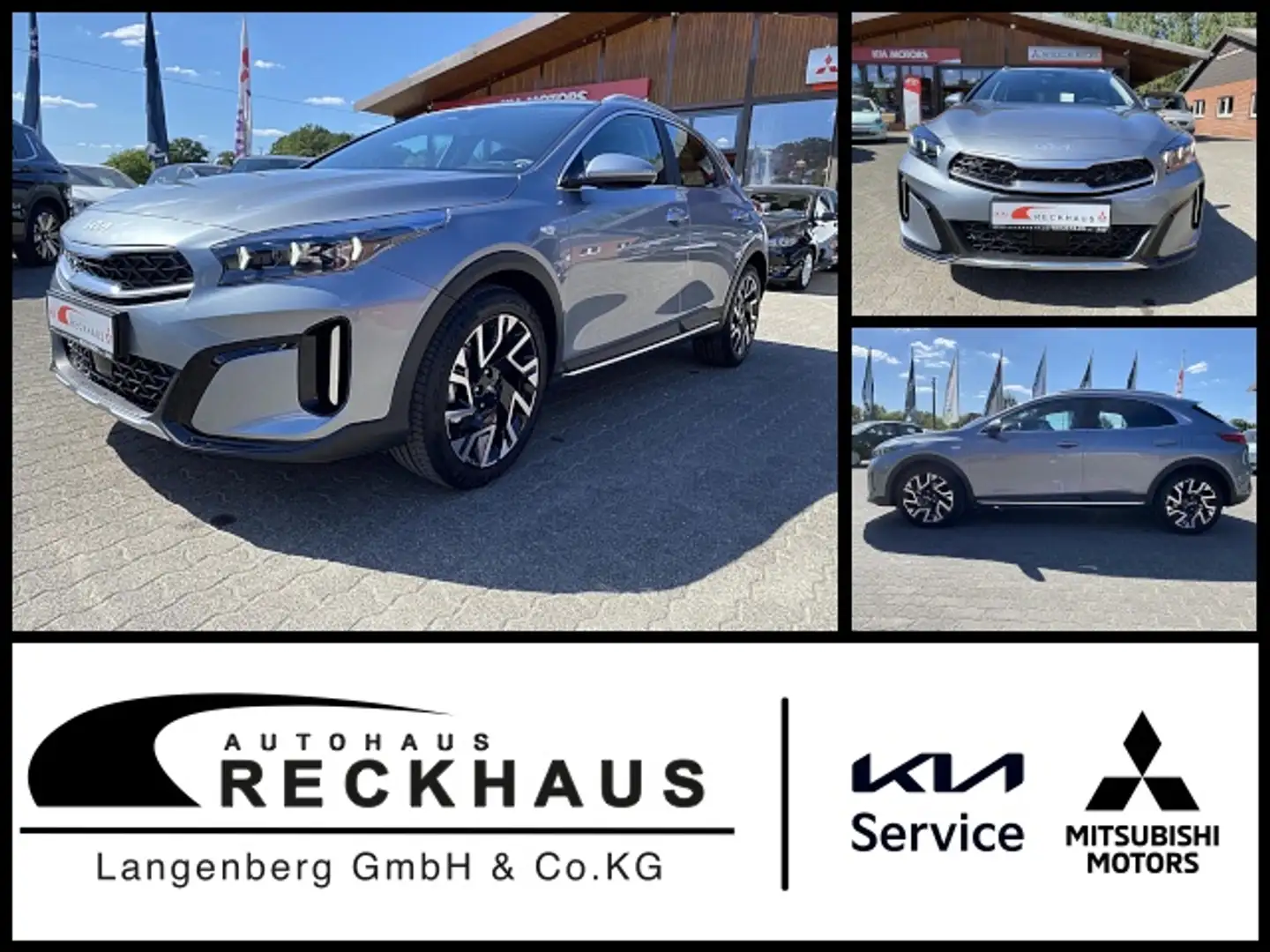 Kia XCeed 1.6T 150 DCT VISION KOMFORT+ Klima Navi Plateado - 1