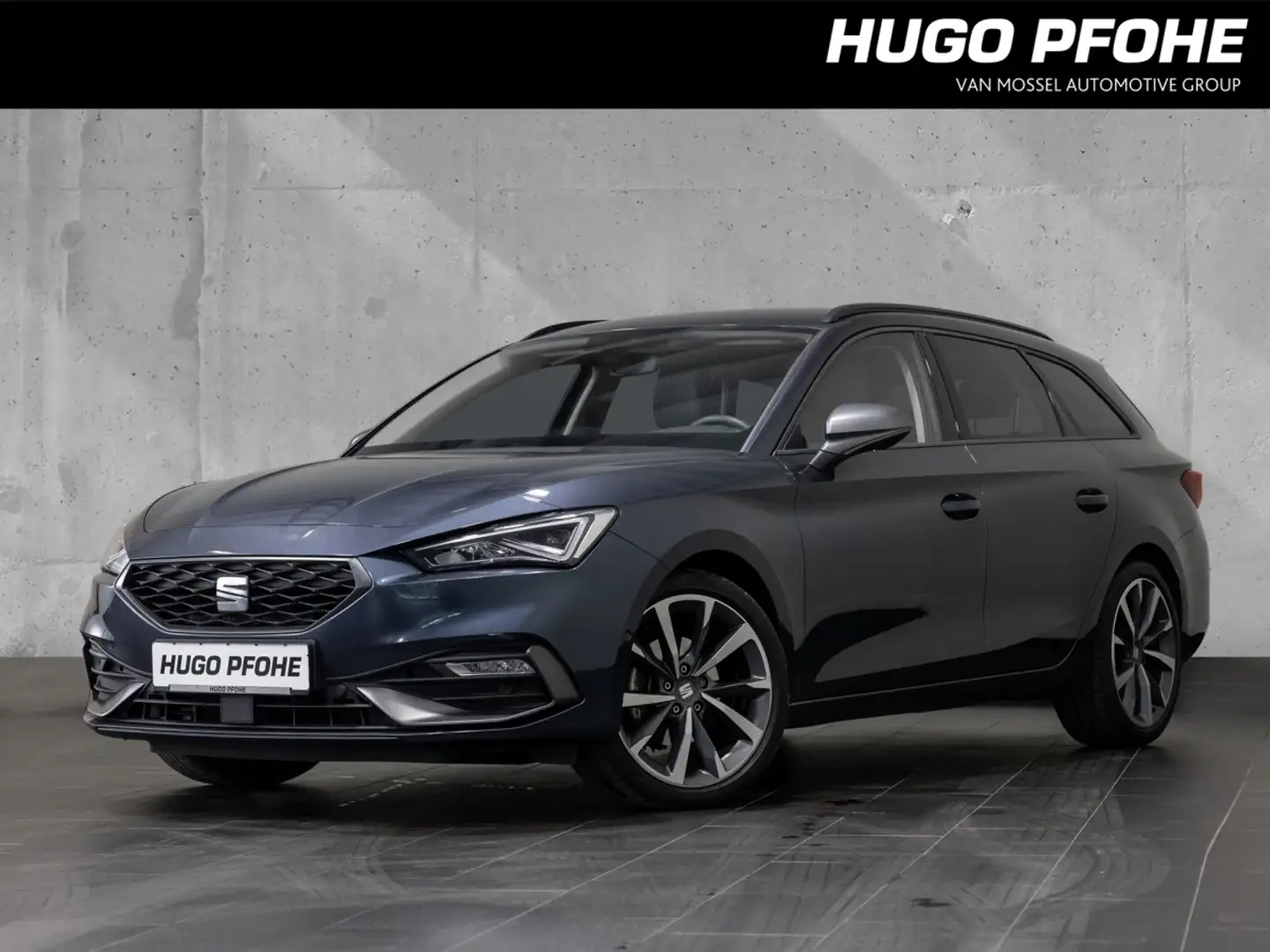 SEAT Leon Sportstourer 1.5 eTSI FR OPF (EURO 6d) LED Gris - 1