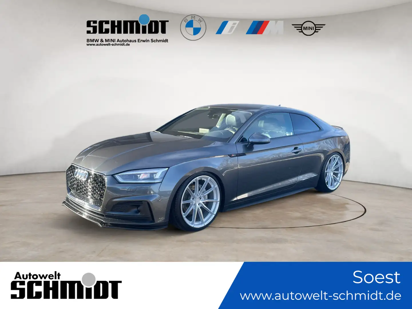 Audi A5 Coupe 40 TDI S Line + GARANTIE Grau - 1