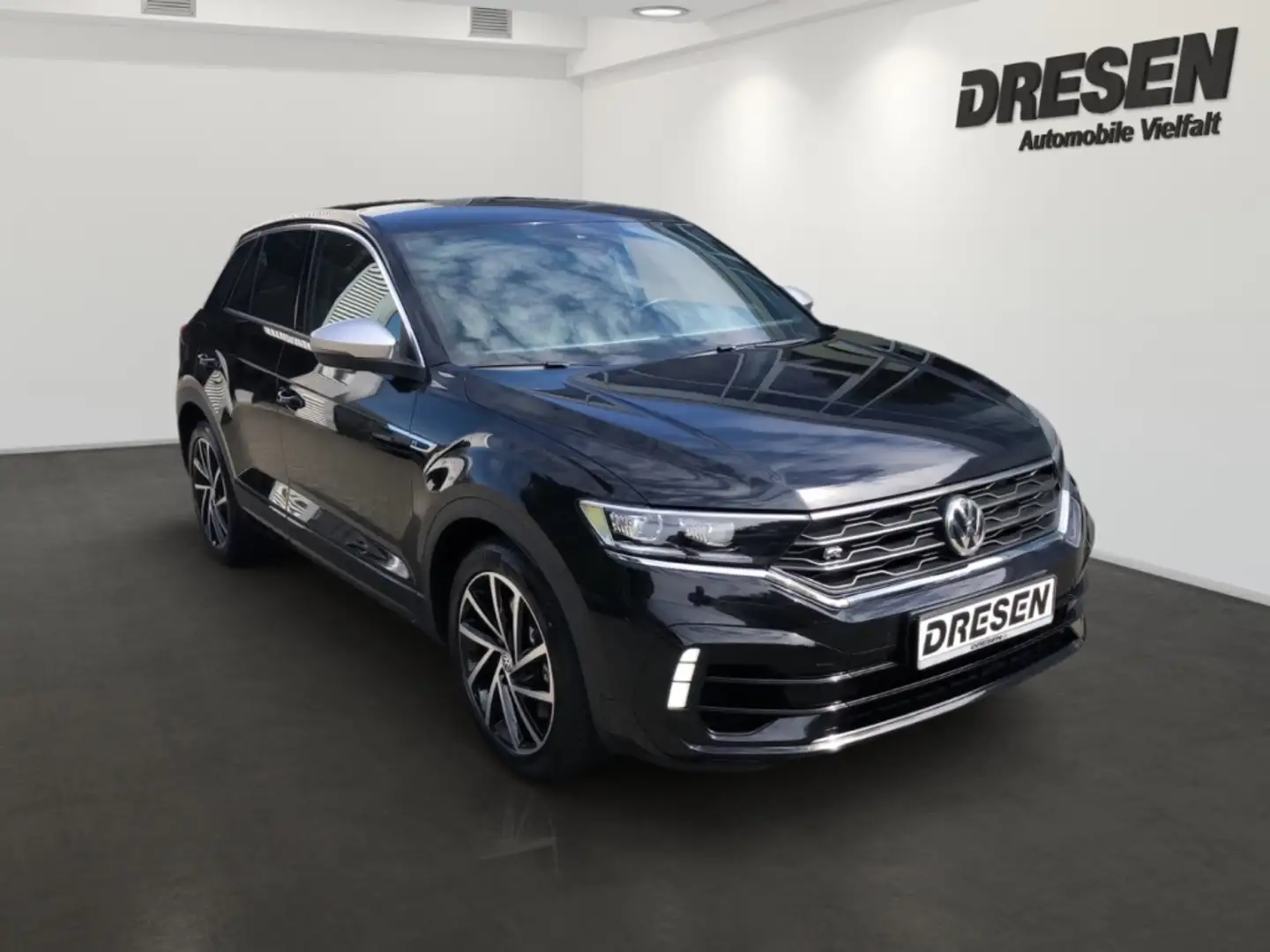 Volkswagen T-Roc R 2,0 TFSI 4Motion AT Navi Leder LED ACC El. Heckk Zwart - 2