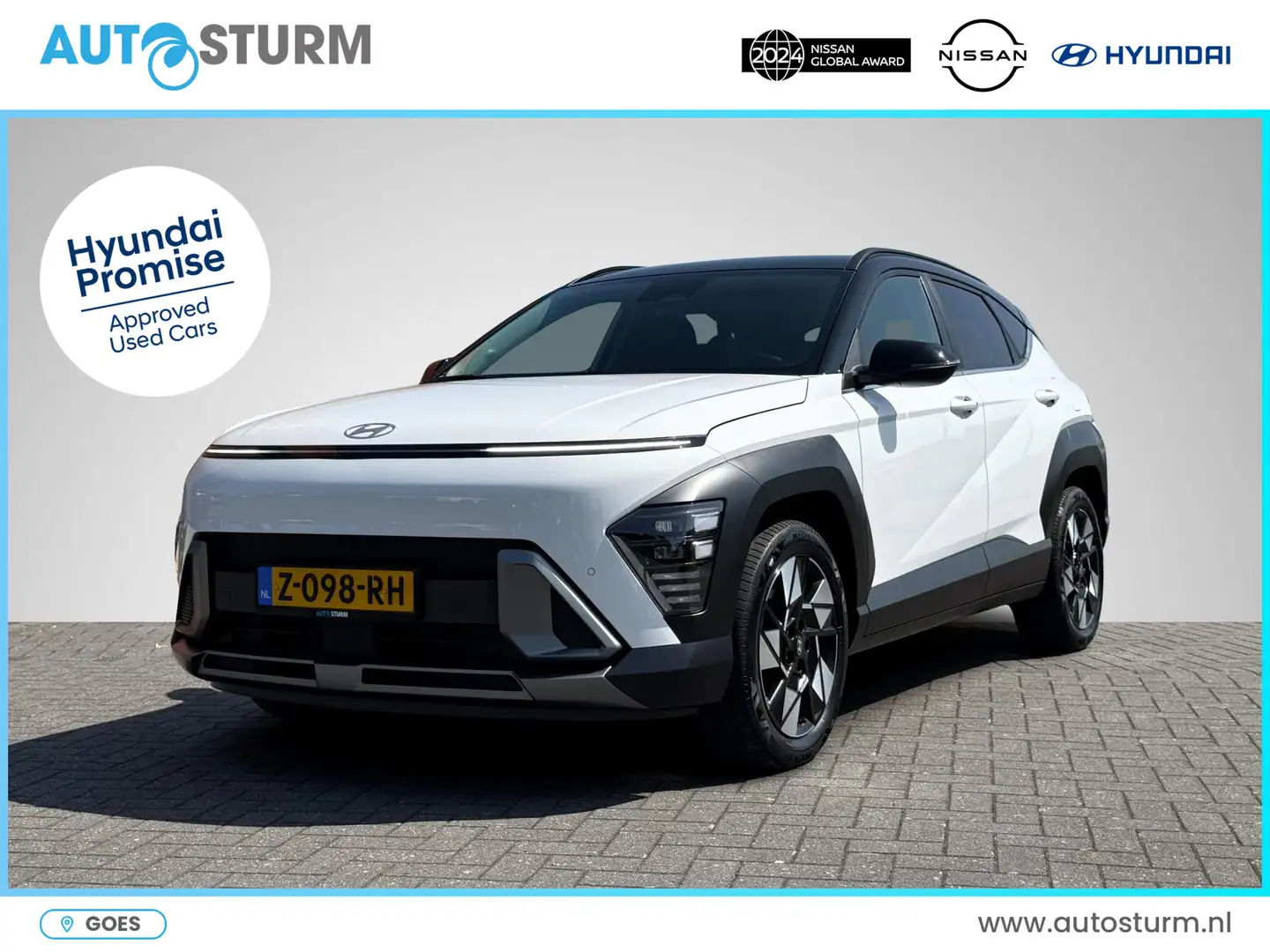 Hyundai KONA 1.6 GDI HEV Comfort Smart | Navigatie Full-Map | C Wit - 1
