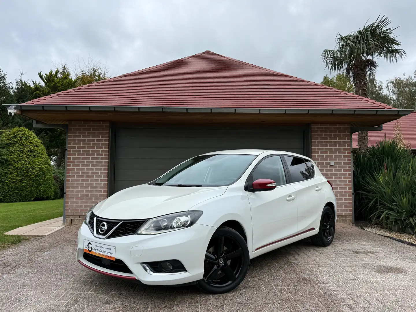 Nissan Pulsar 1.2 DIG-T N-LINE /1 PROP./GPS/CAMERA/AIRCO/GAR.1AN Wit - 1