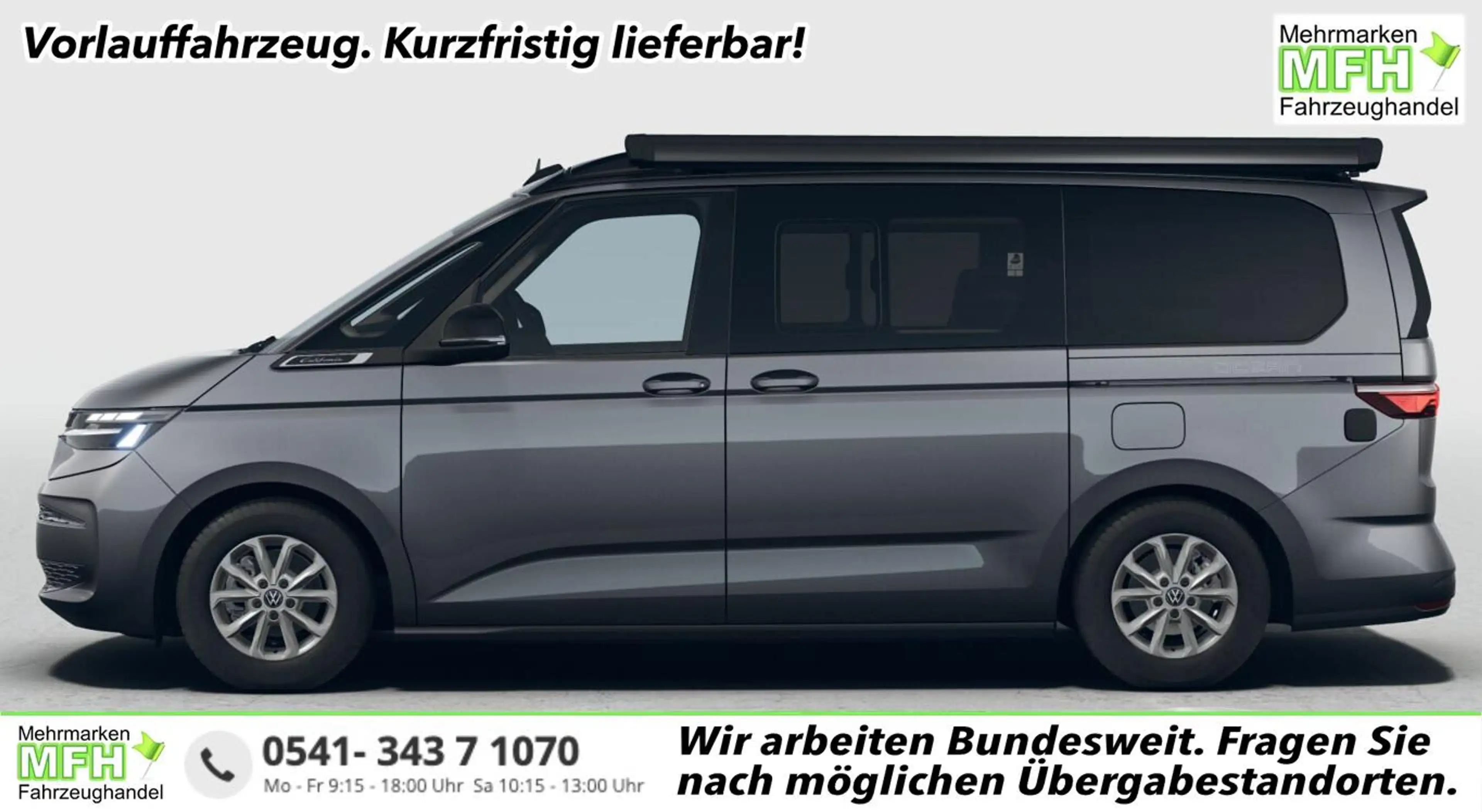Volkswagen T7 California Ocean AHK Markise Keyl ParkP StHz 110 kW (150 P...