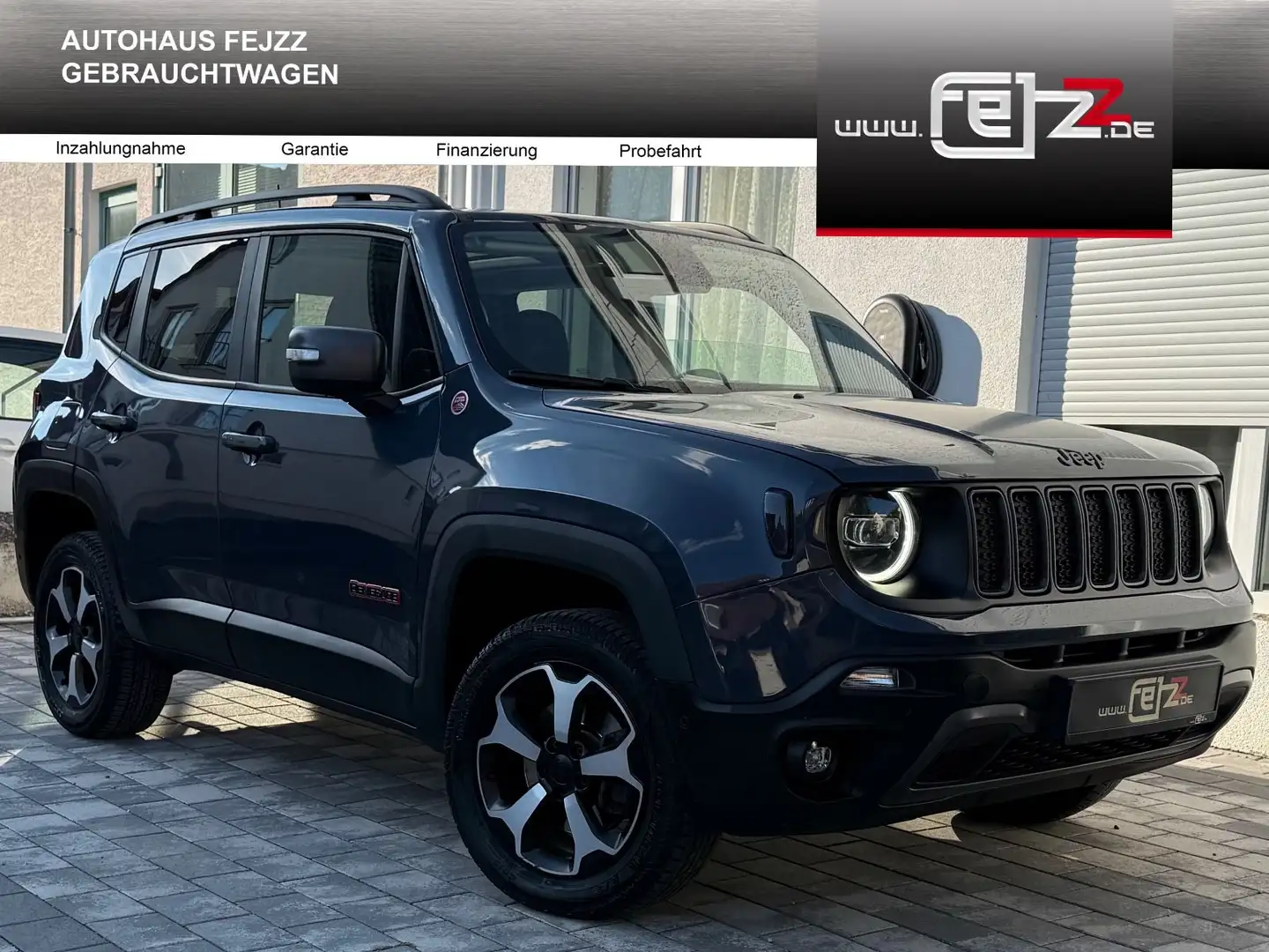 Jeep Renegade Trailhawk #Automatik #4WD #TÜV Neu Blau - 1