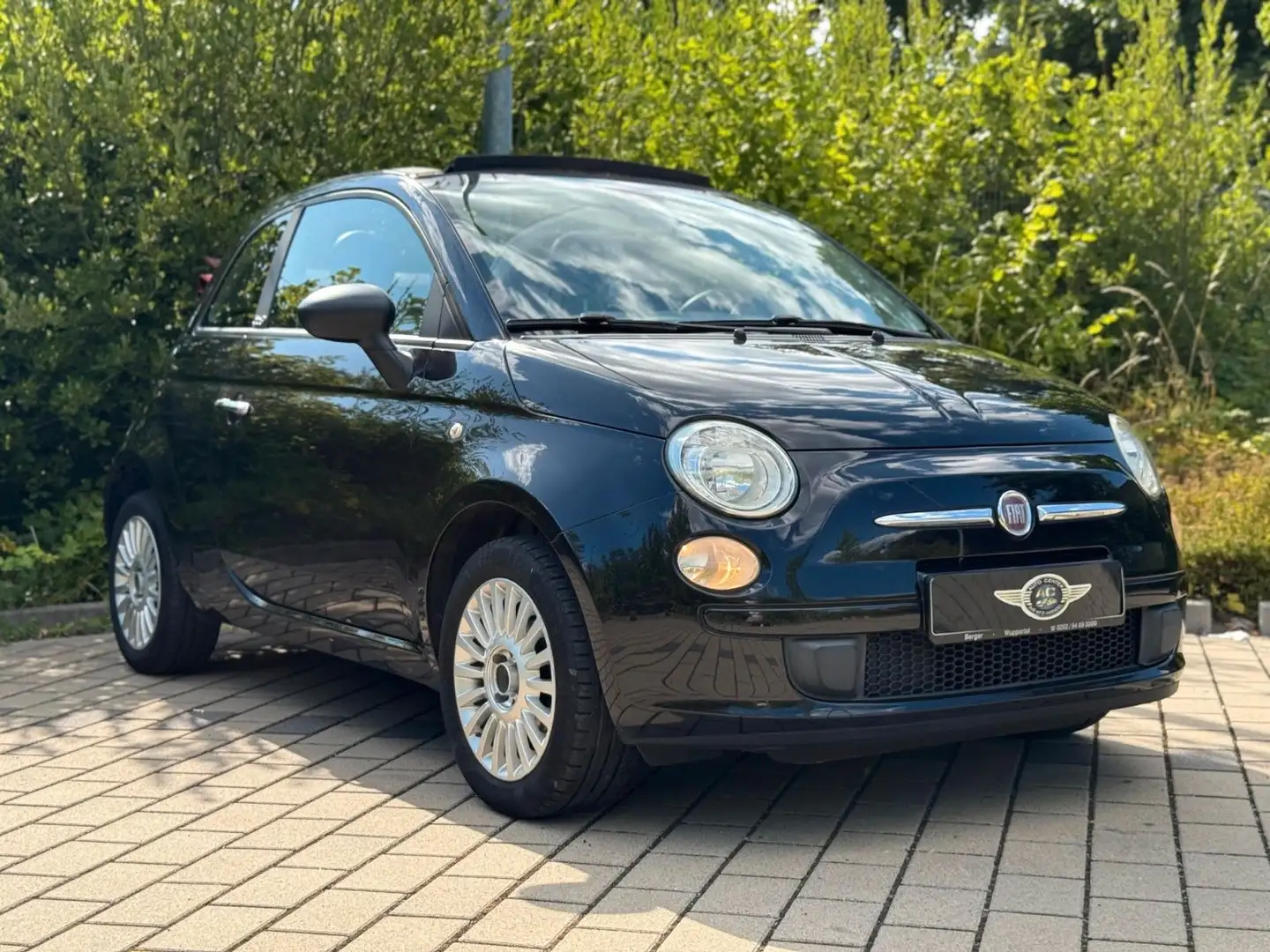 Fiat 500 /Cabrio/Servo Negro - 1