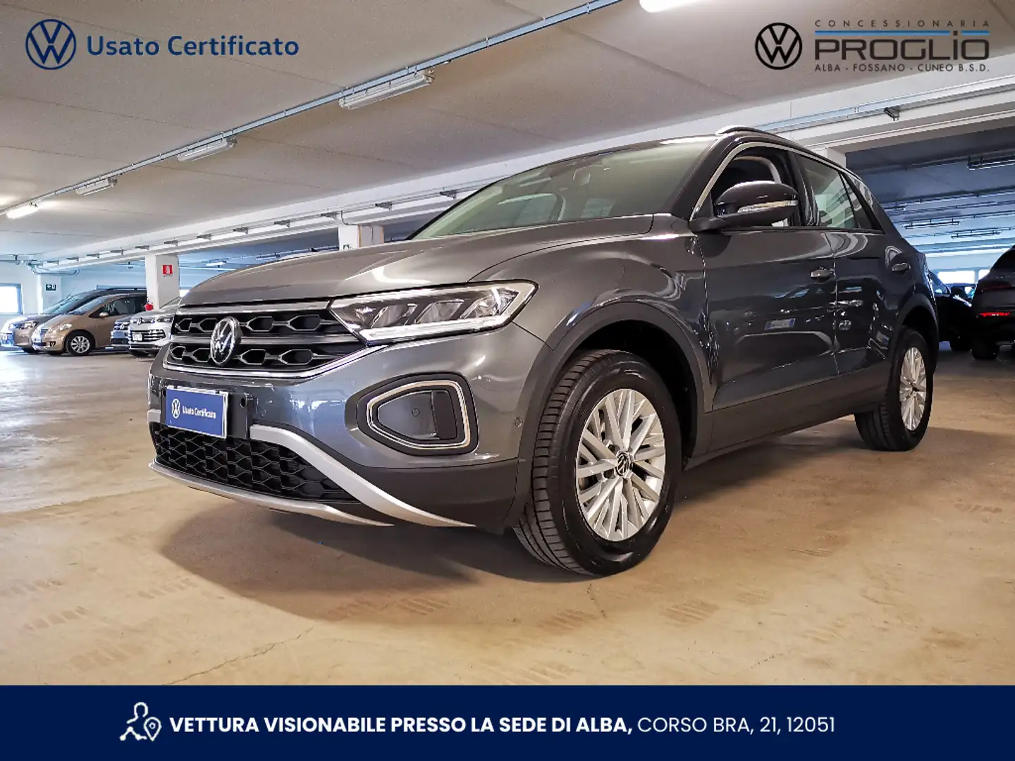 Volkswagen T-Roc - T-Roc 2.0 TDI SCR 150 CV DSG Life Grigio - 1