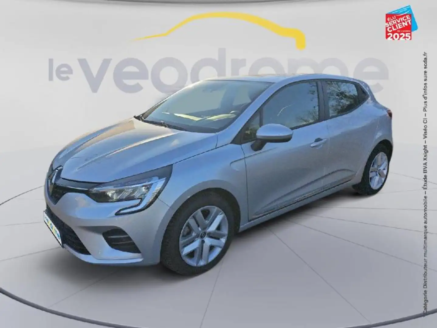 Renault Clio 1.0 TCe 90ch Business -21N GPS Radar AR Grijs - 1