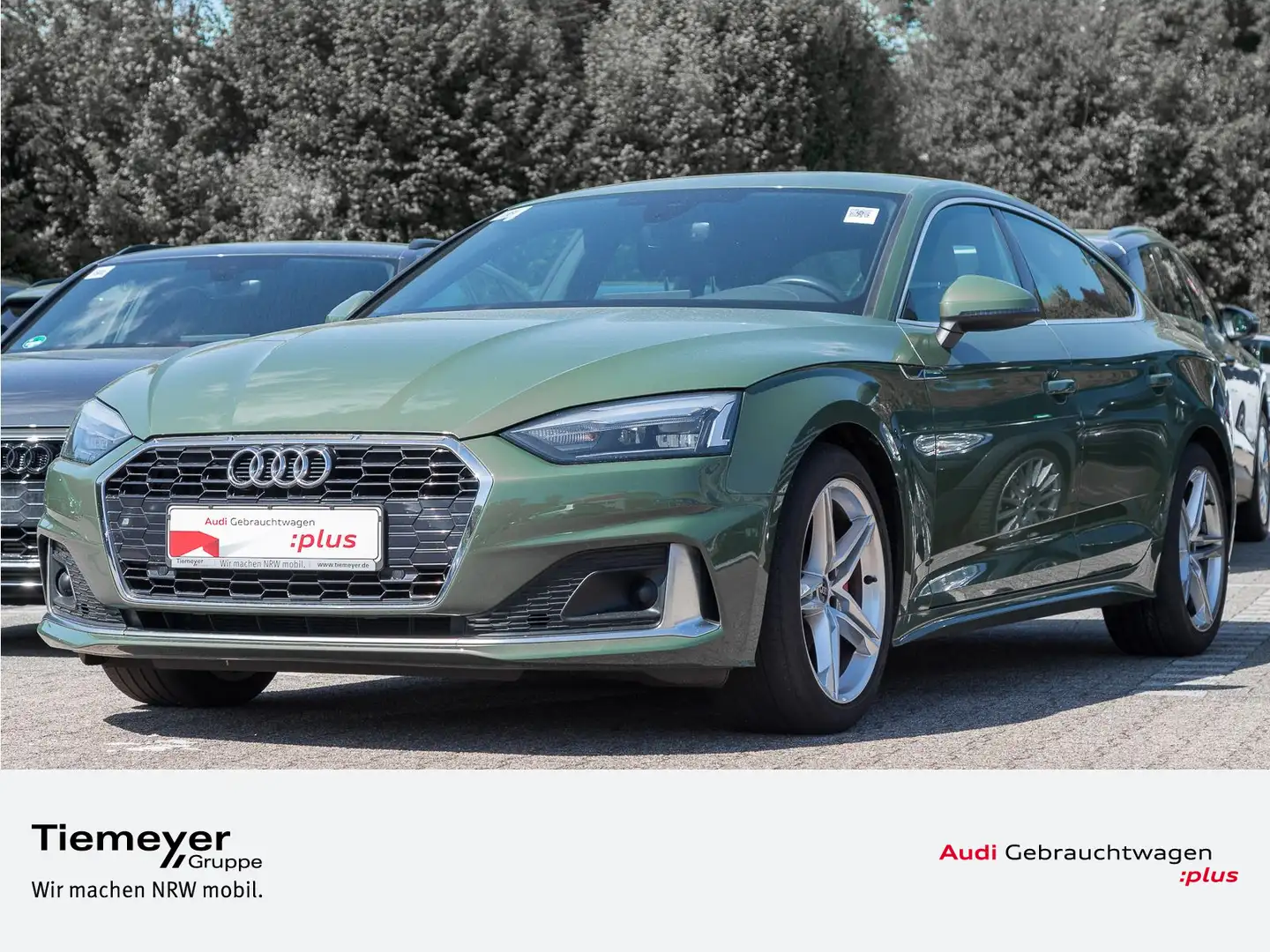 Audi A5 40 TDI S LINE NAVI ASSIST VIRTUAL A Grün - 1