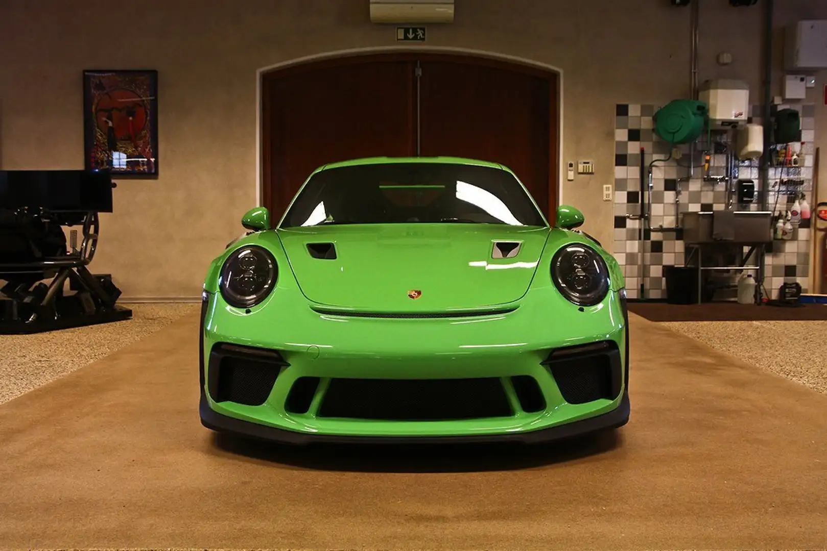 Porsche 991 911 GT3 4.0 RS PDK 520 ch Race Exhaust Зелений - 2