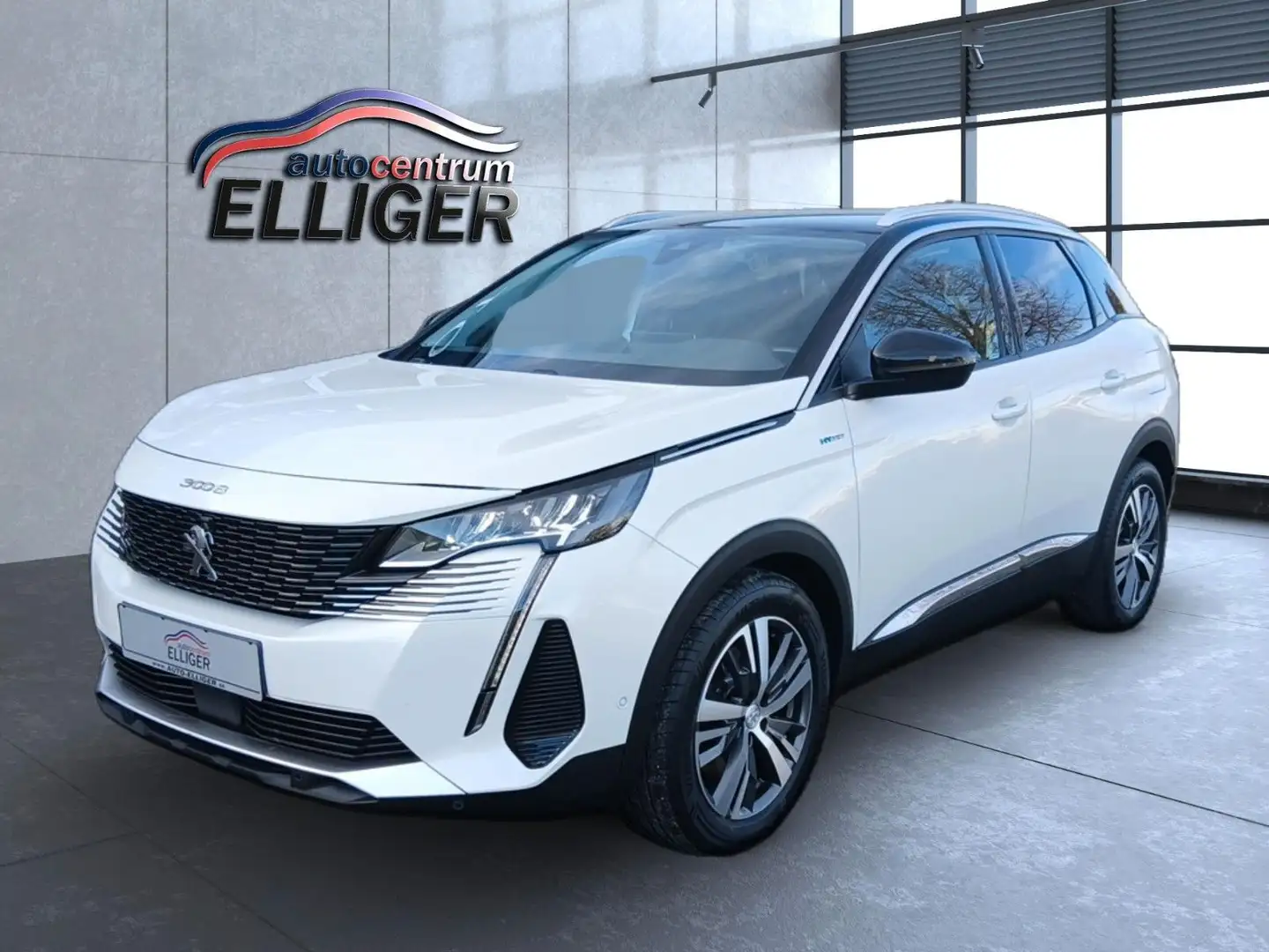 Peugeot 3008 Hybrid 225 Allure Pack Weiß - 2