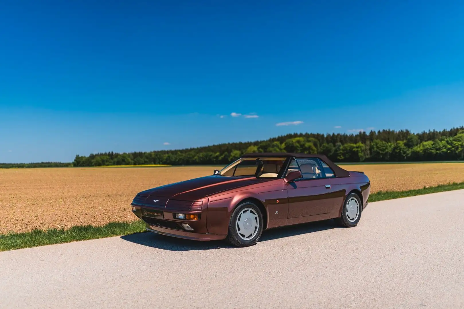 Aston Martin V8 V8 Zagato Volante Brun - 1
