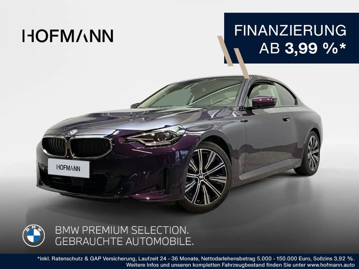 BMW 218 Violett - 1