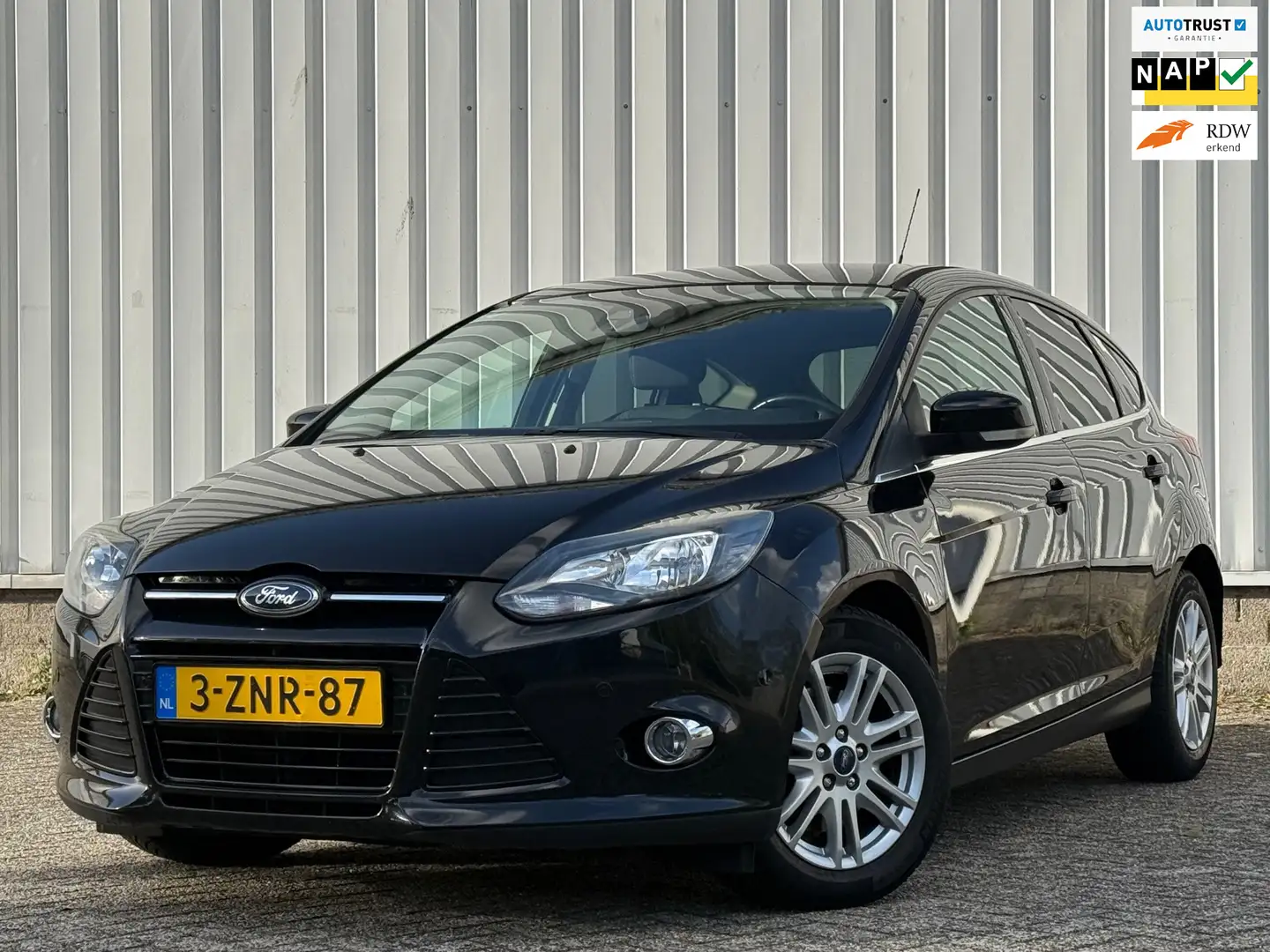 Ford Focus 1.6 EcoBoost Titanium 1e Eigenaar,StoelVerwarming, Negro - 1