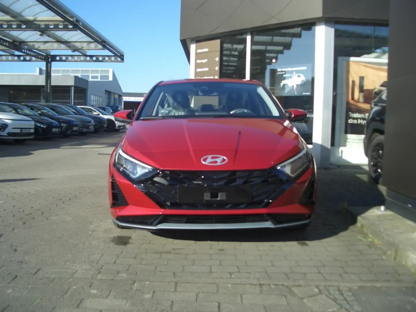 Hyundai i20 Facelift MJ25 1.0 DCT Automatik Trend, Navi Rot - 2