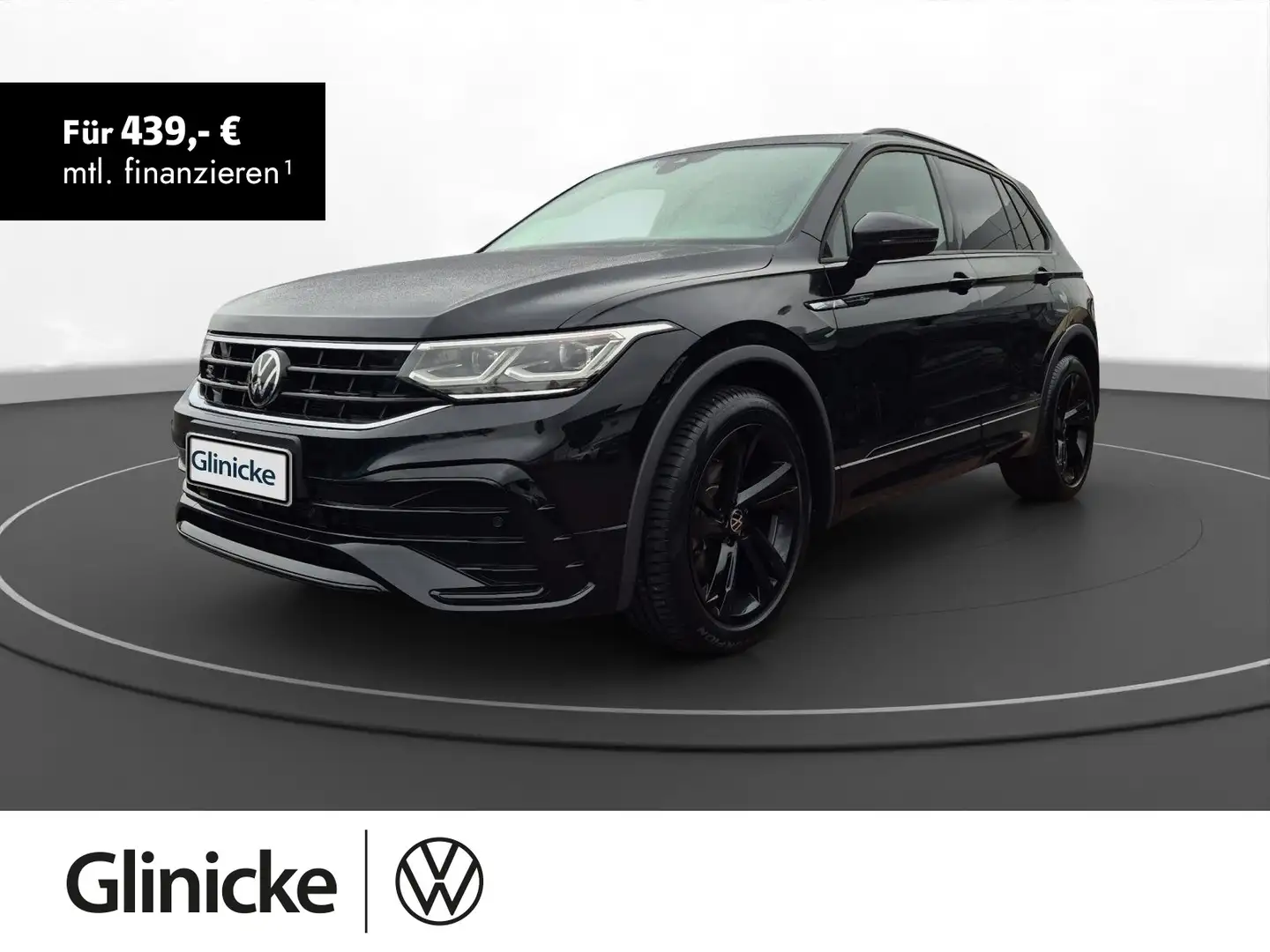 Volkswagen Tiguan 2.0 TDI DSG R-Line Navi RüKa Matrix Keyle Schwarz - 1