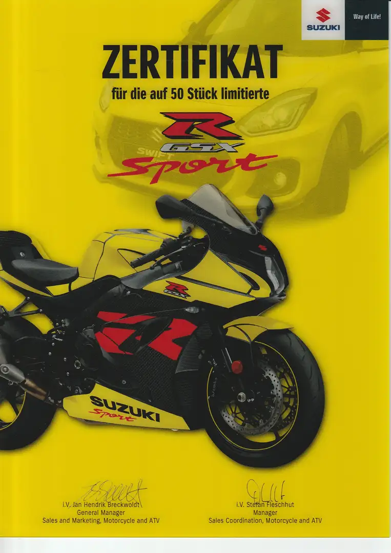 Suzuki GSX-R 1000 Sport Limited Edition Galben - 2