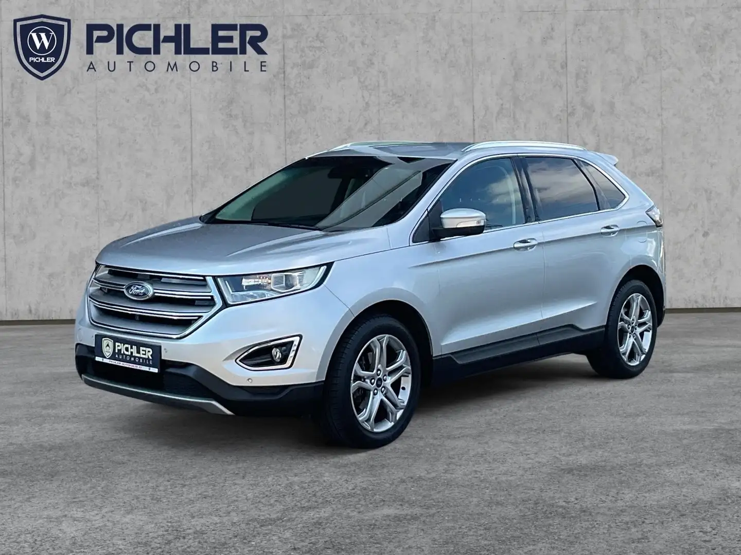 Ford Edge 2,0 TDCi Titanium 4x4 Start/Stop Po Silber - 1