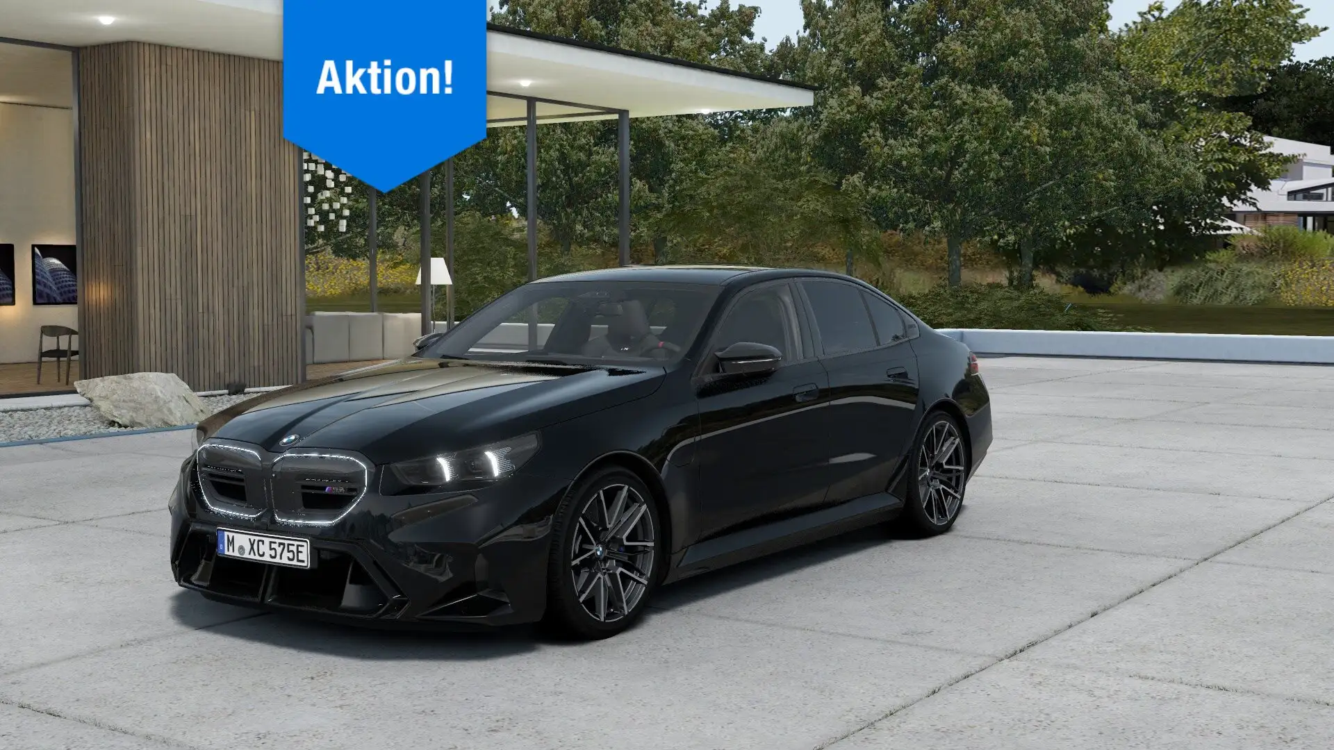 BMW M5 Limousine G90 Pano / Adapt. LED /  B&W Sound / 20/ Negro - 1
