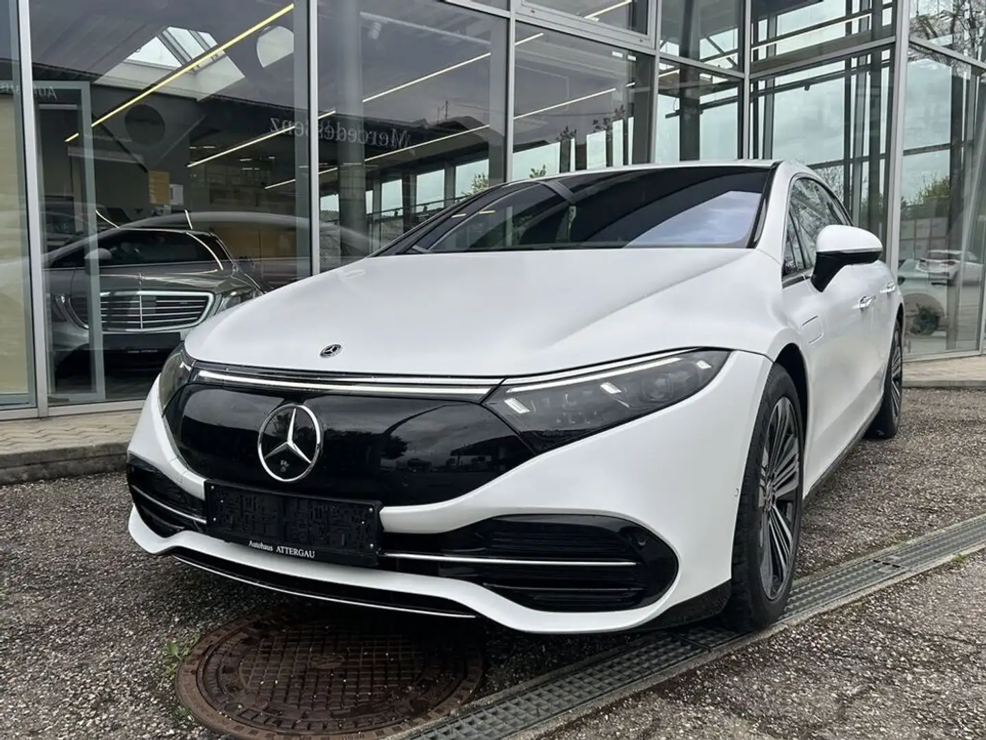 Mercedes-Benz EQS 450 4Matic °Modelljahr 2024/NEUWAGEN ZUSTAND° Blanco - 1