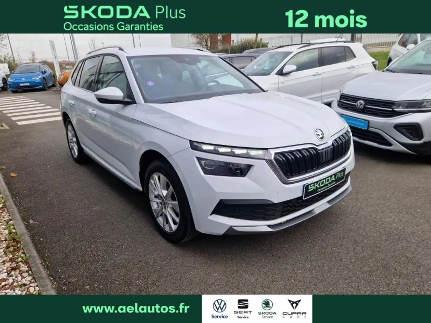 Skoda Kamiq 1.5 TSI 150ch Style DSG7 Euro6d-AP Blanc - 2