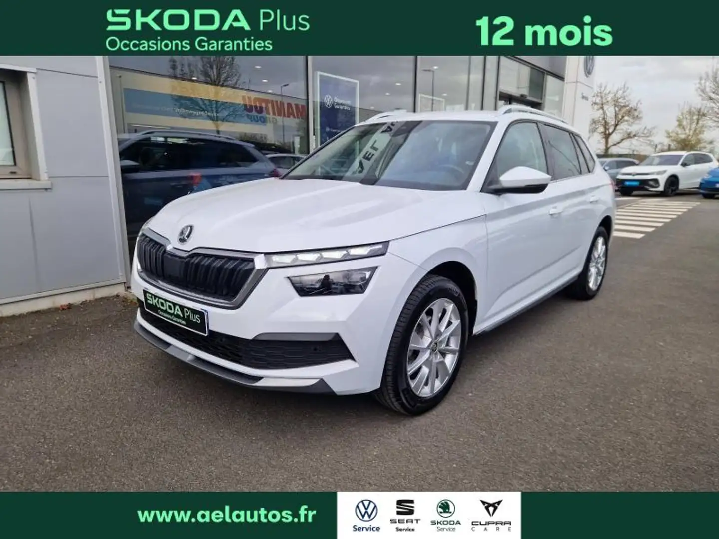Skoda Kamiq 1.5 TSI 150ch Style DSG7 Euro6d-AP Blanc - 1