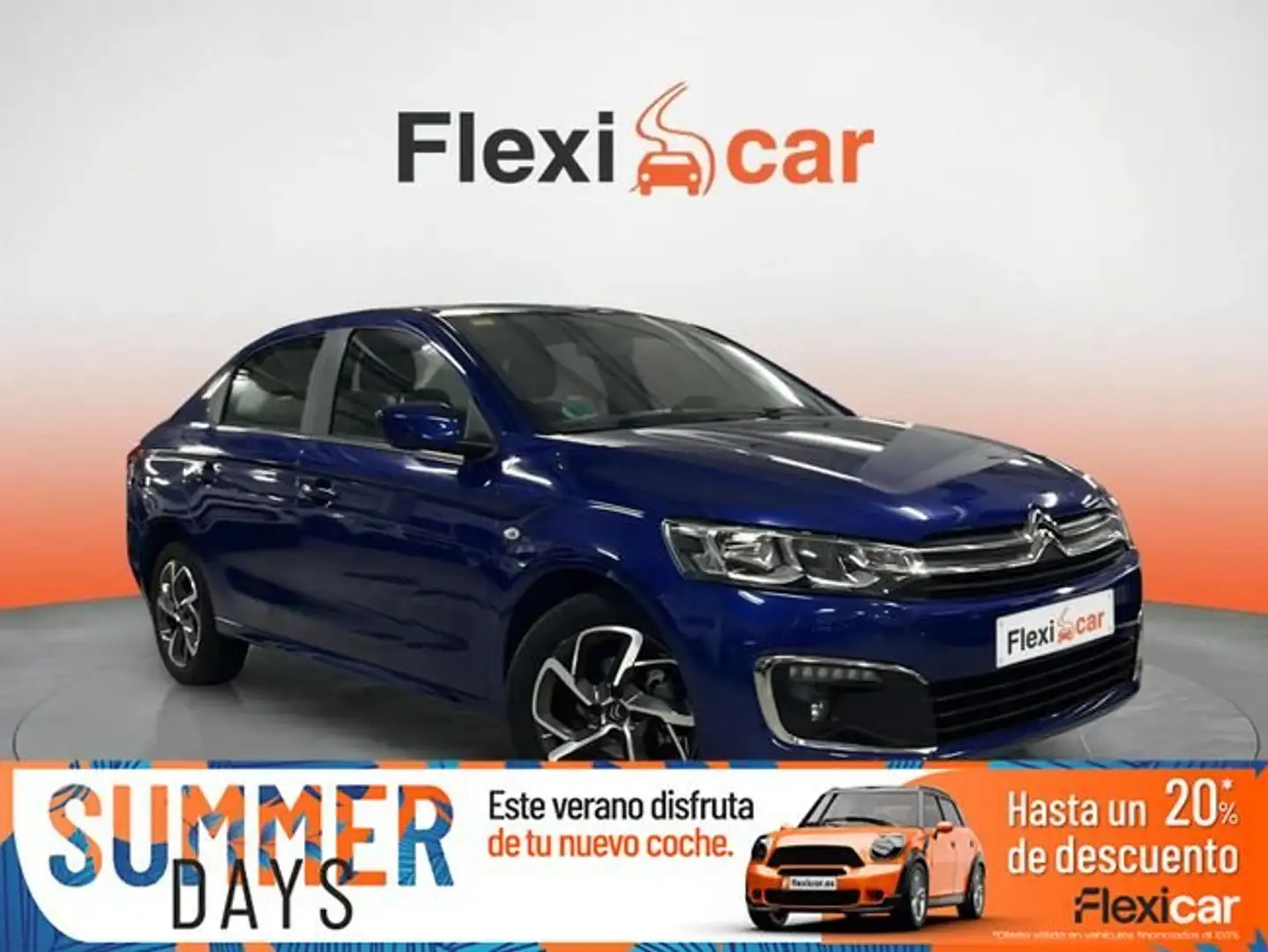 Citroen C-Elysée BlueHDi 75KW (100CV) Feel - 4 P (2018) Albastru - 1