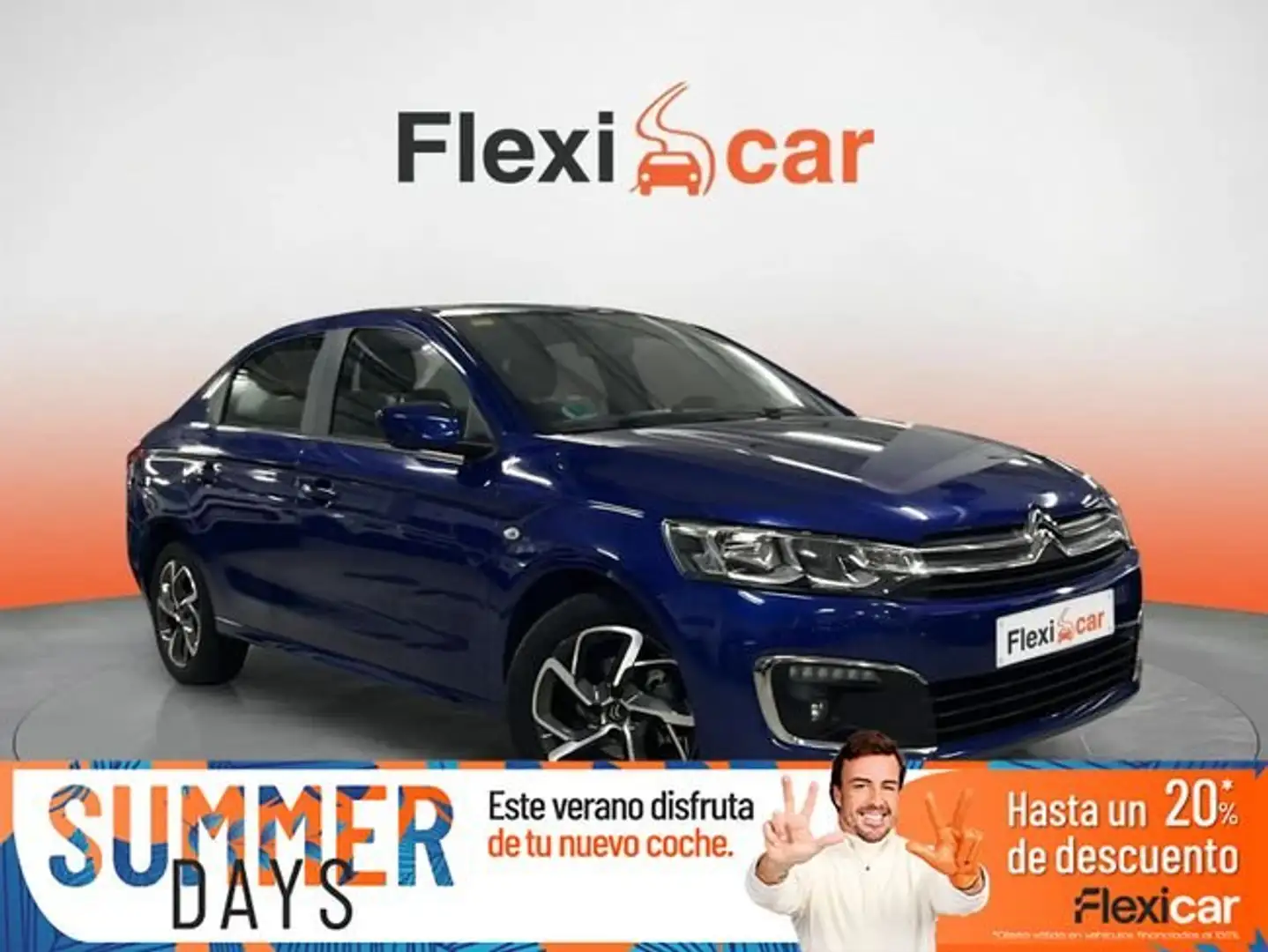 Citroen C-Elysée BlueHDi 75KW (100CV) Feel - 4 P (2018) Modrá - 1