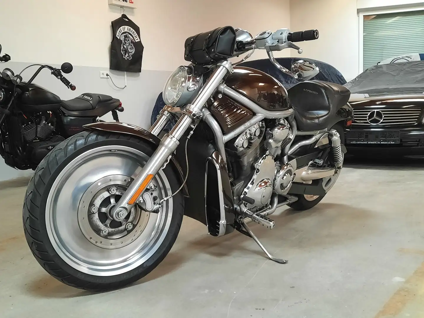 Harley-Davidson V-Rod V-Rod 5HD Tüv 8/26 guter Zustand!!!!! Marrón - 2